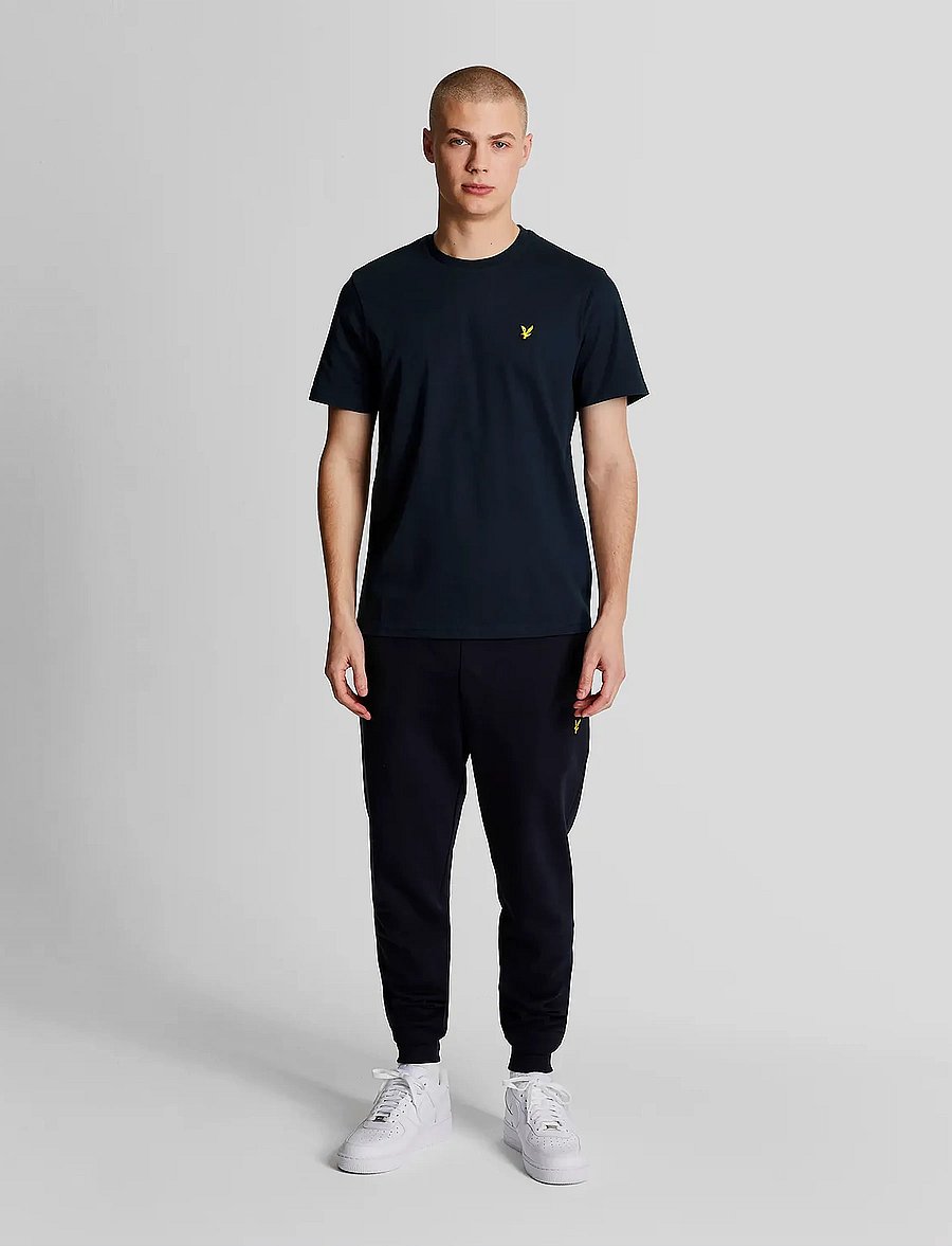 Lyle & Scott - Plain T-Shirt - lyhythihaiset - navy - 4