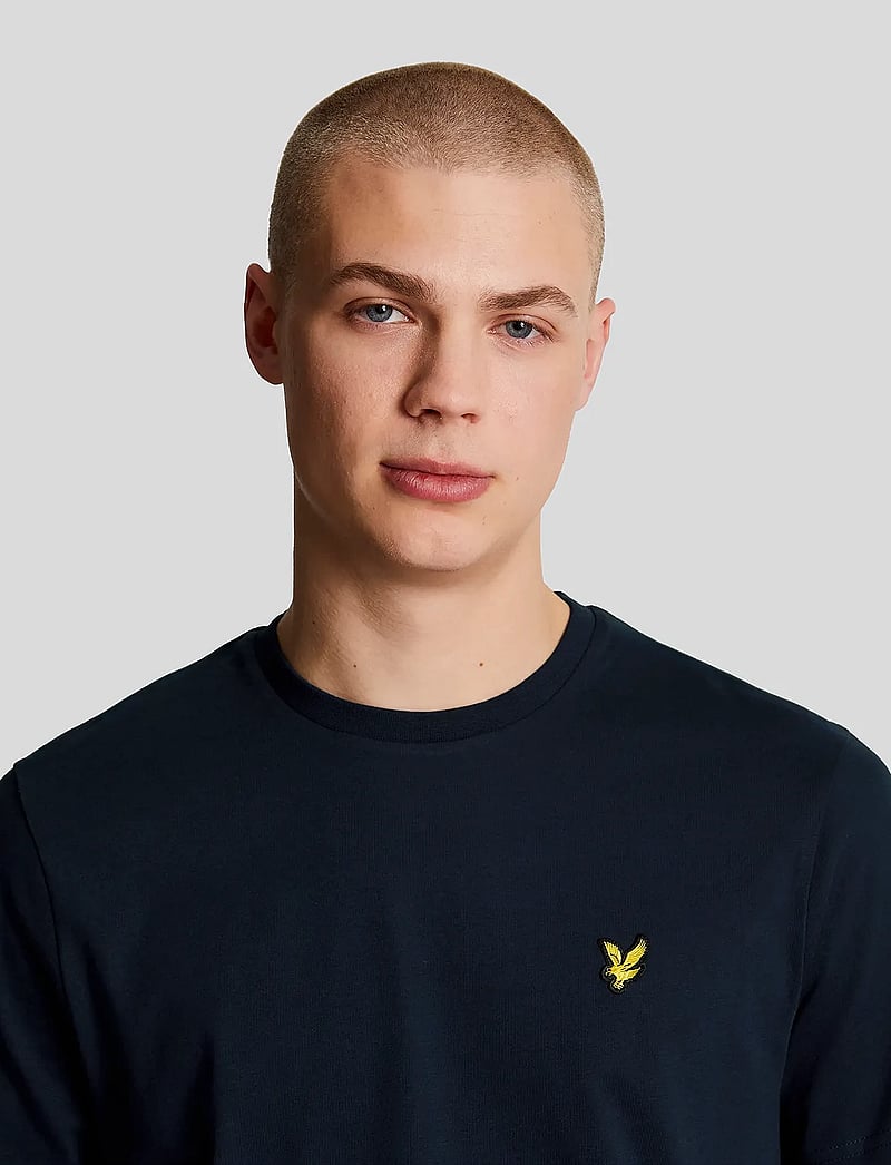 Lyle & Scott - Plain T-Shirt - kortærmede t-shirts - navy - 5