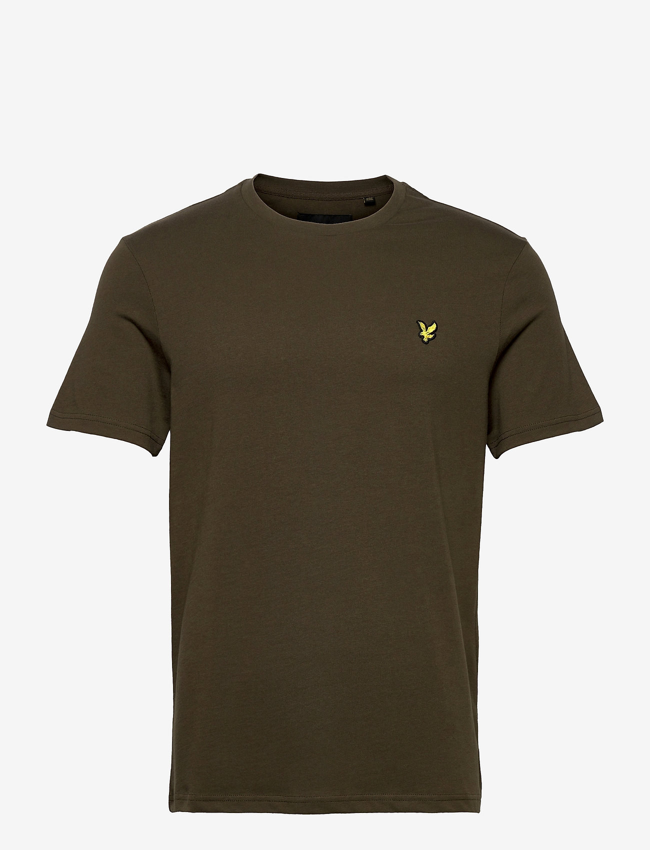Lyle & Scott - Plain T-Shirt - alhaisimmat hinnat - olive - 0