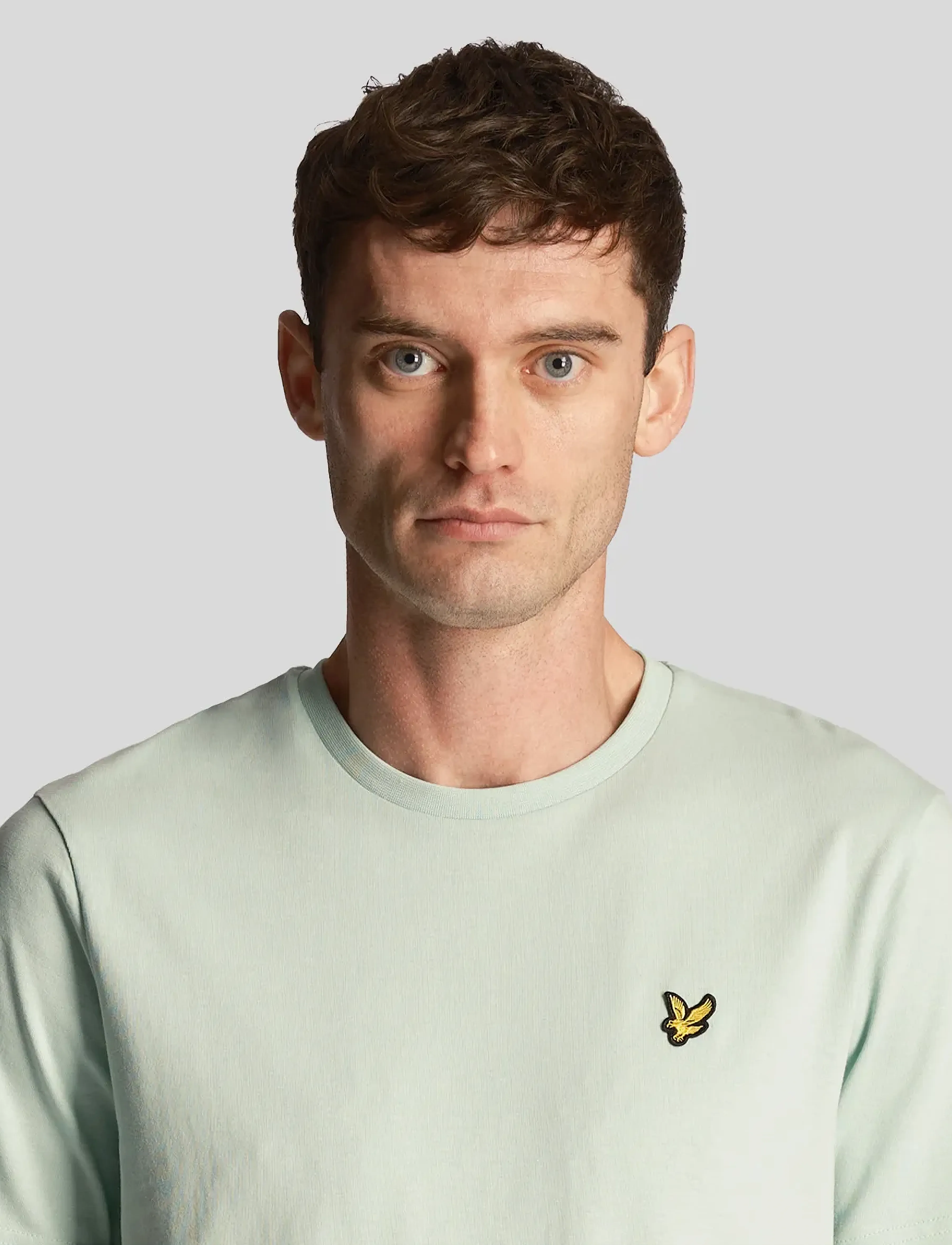 Lyle & Scott - Plain T-Shirt - laveste priser - turquoise shadow - 4