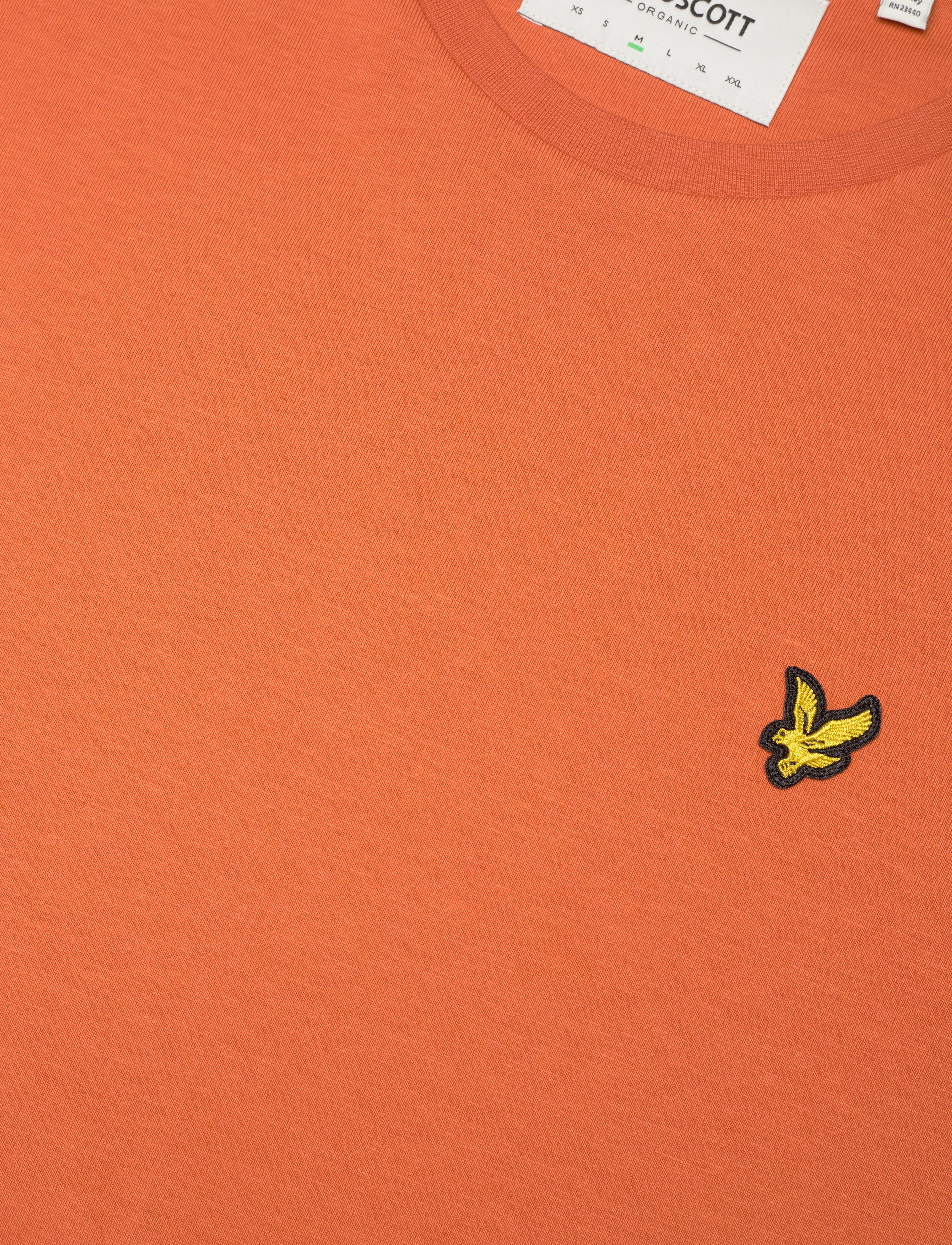 Lyle & Scott - Plain T-Shirt - laveste priser - victory orange - 3