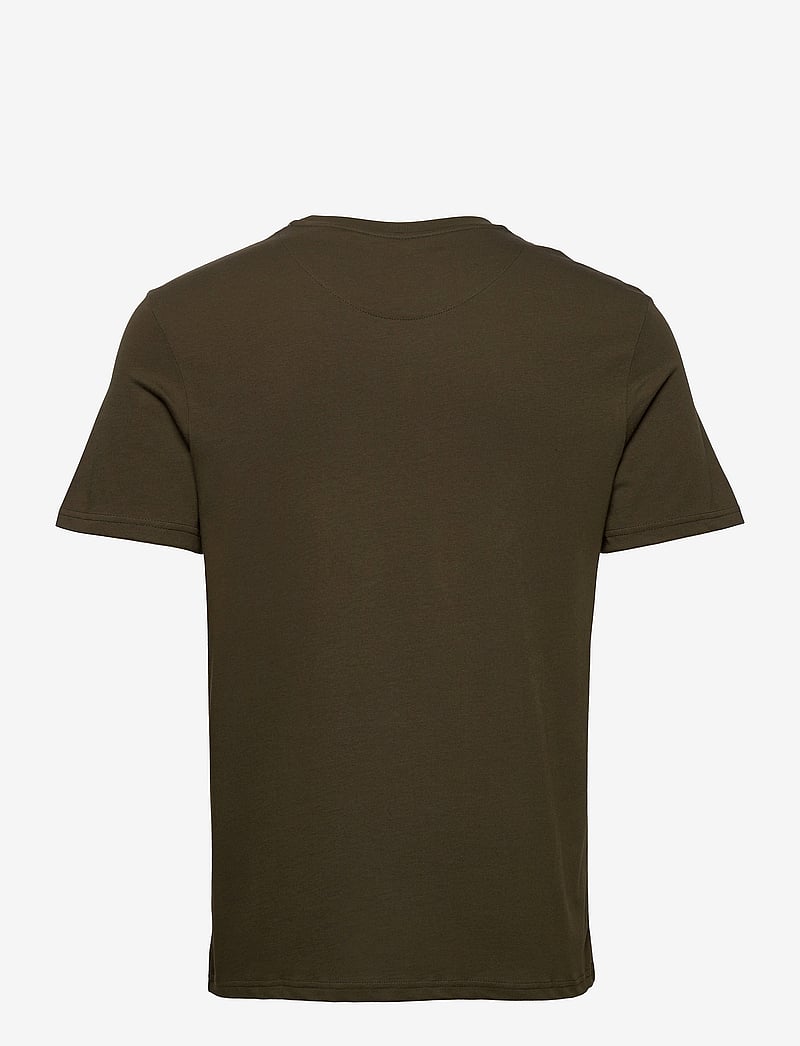 Lyle & Scott - Plain T-Shirt - lühikeste varrukatega t-särgid - w485 olive - 2