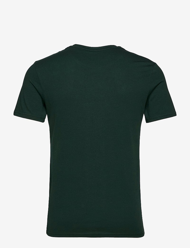 Lyle & Scott - Plain T-Shirt - kortärmade t-shirts - w486 dark green - 2