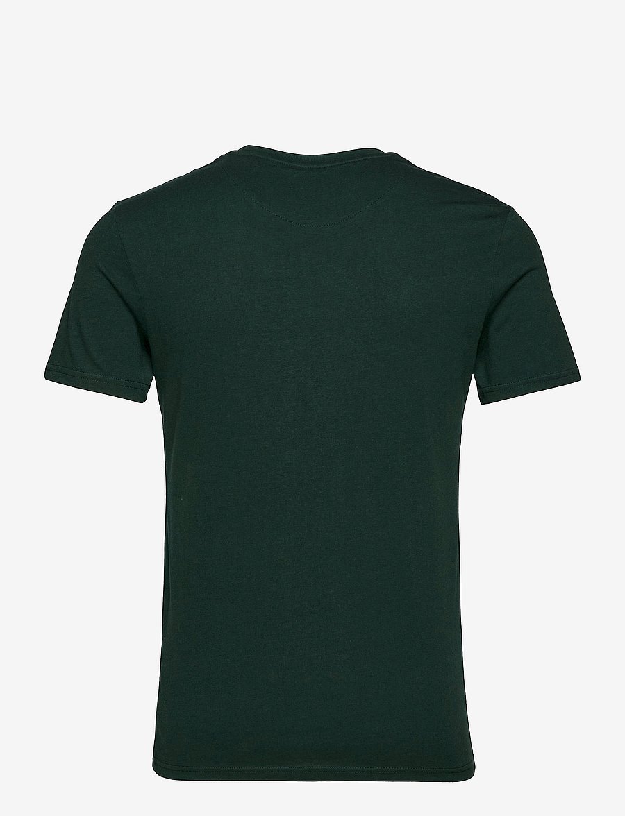 Lyle & Scott - Plain T-Shirt - kurzärmelig - w486 dark green - 2