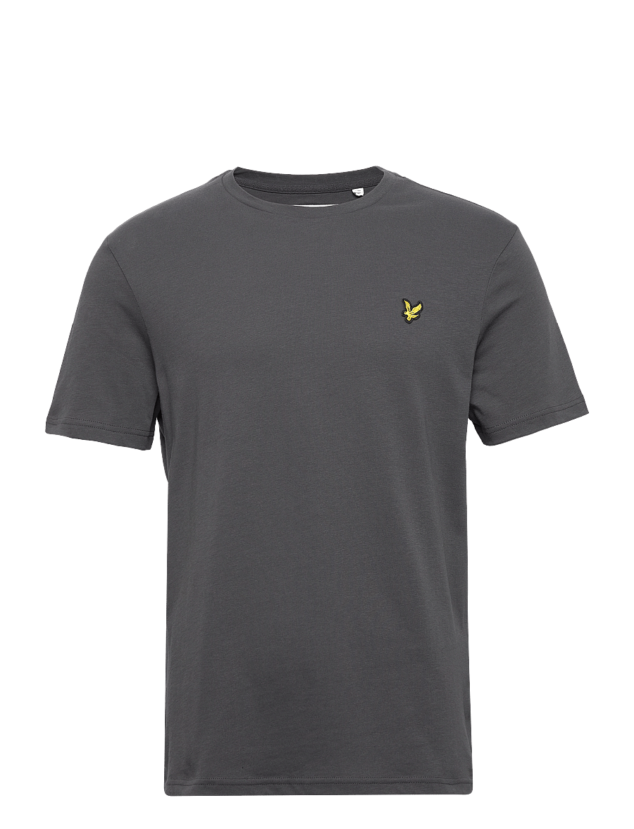 Lyle & Scott - Plain T-Shirt - kurzärmelig - w635 gunmetal - 1