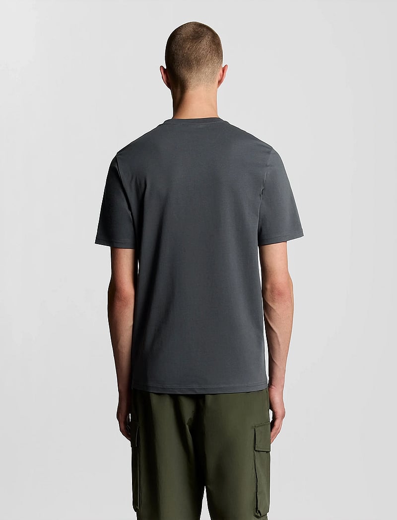 Lyle & Scott - Plain T-Shirt - lühikeste varrukatega t-särgid - w635 gunmetal - 3