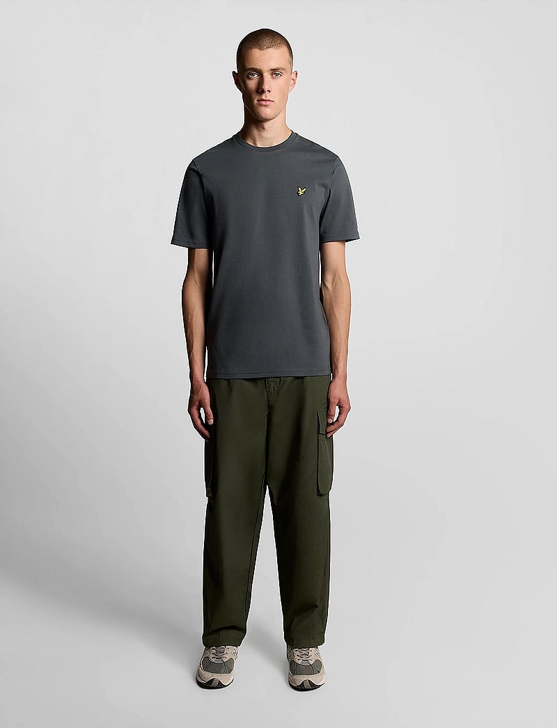 Lyle & Scott - Plain T-Shirt - lühikeste varrukatega t-särgid - w635 gunmetal - 5