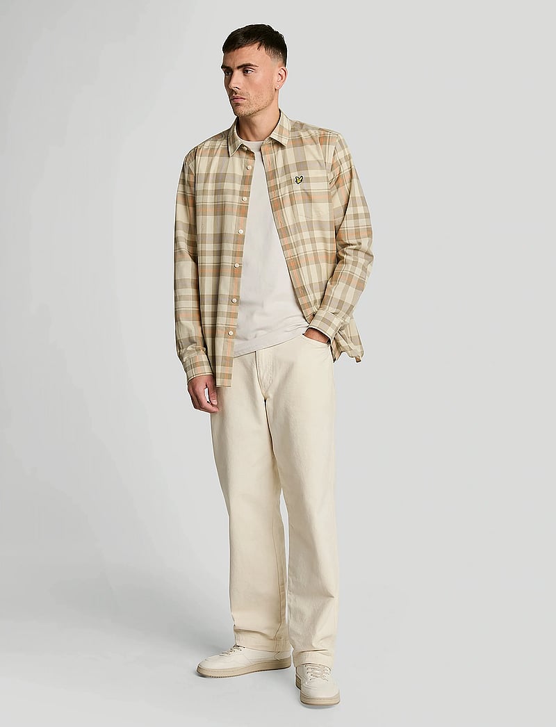 Lyle & Scott - Plain T-Shirt - kortärmade t-shirts - w870 cove - 4