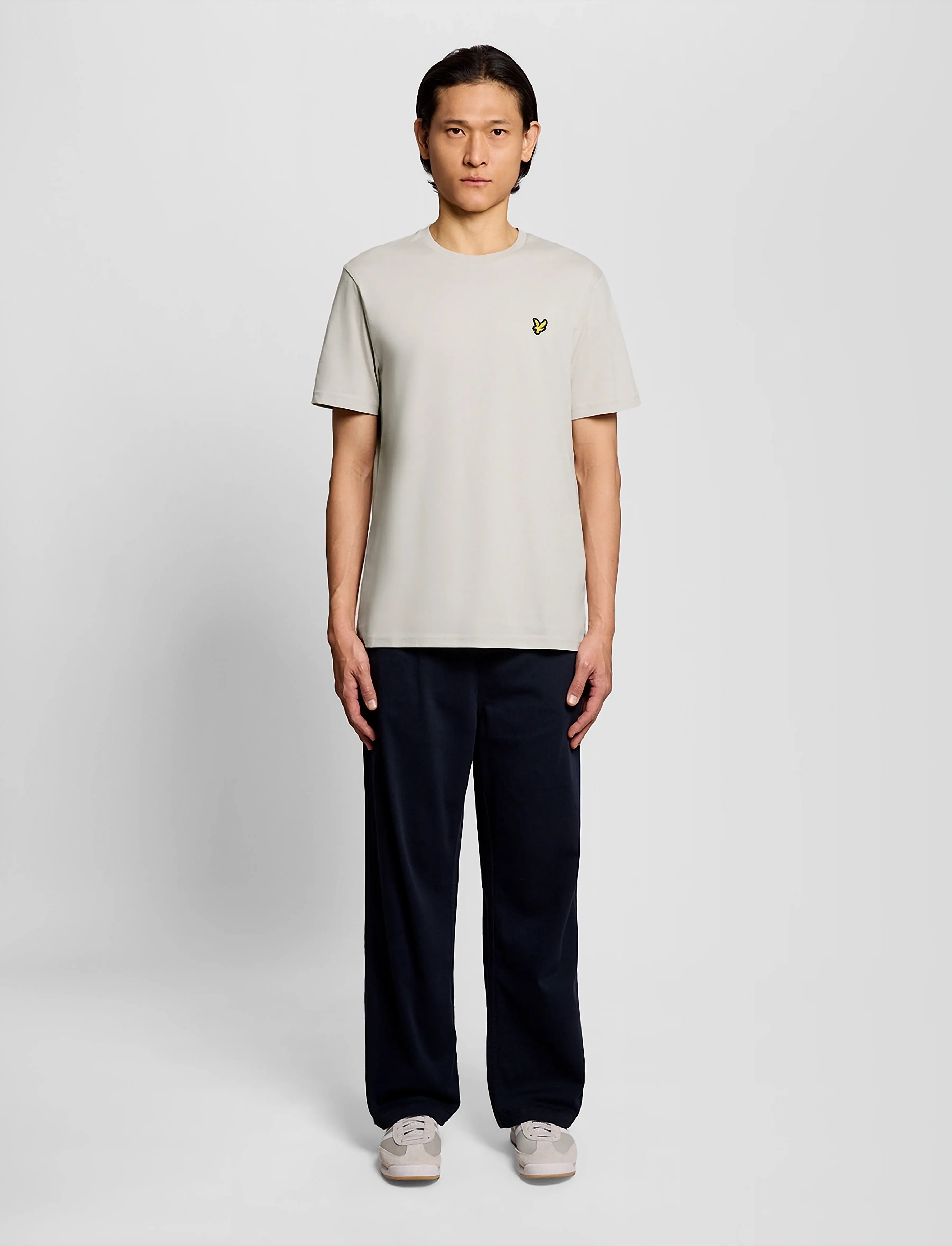 Lyle & Scott - Plain T-Shirt - alhaisimmat hinnat - w870 cove - 5