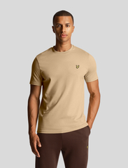 Lyle & Scott - Plain T-Shirt - zemākās cenas - w996 cairngorms khaki - 2