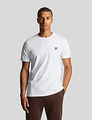 Lyle & Scott - Plain T-Shirt - kortærmede t-shirts - white - 0