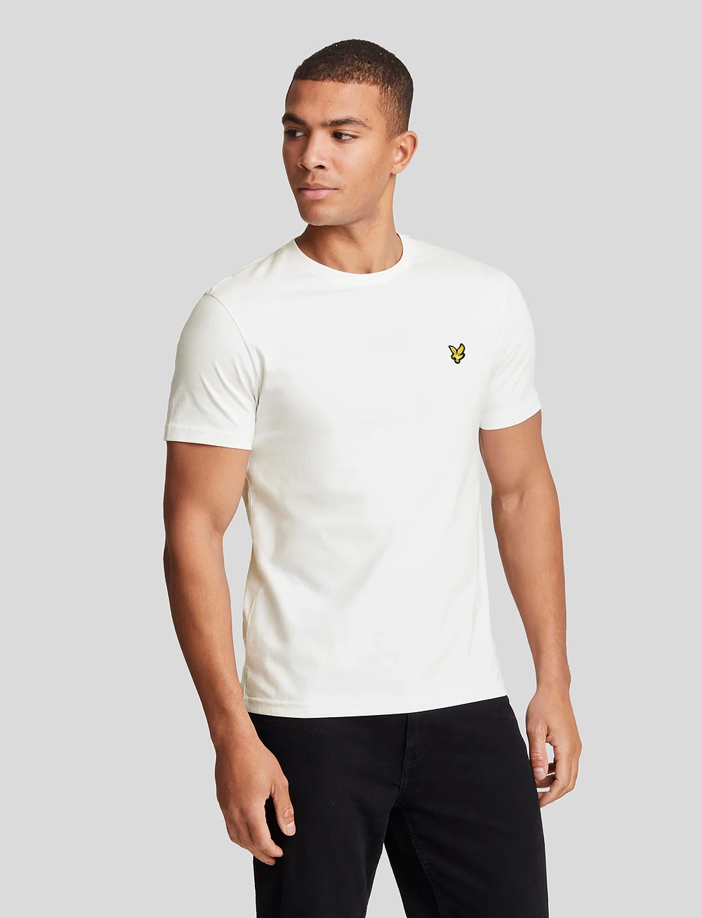 Lyle & Scott - Plain T-Shirt - kortærmede t-shirts - white - 0