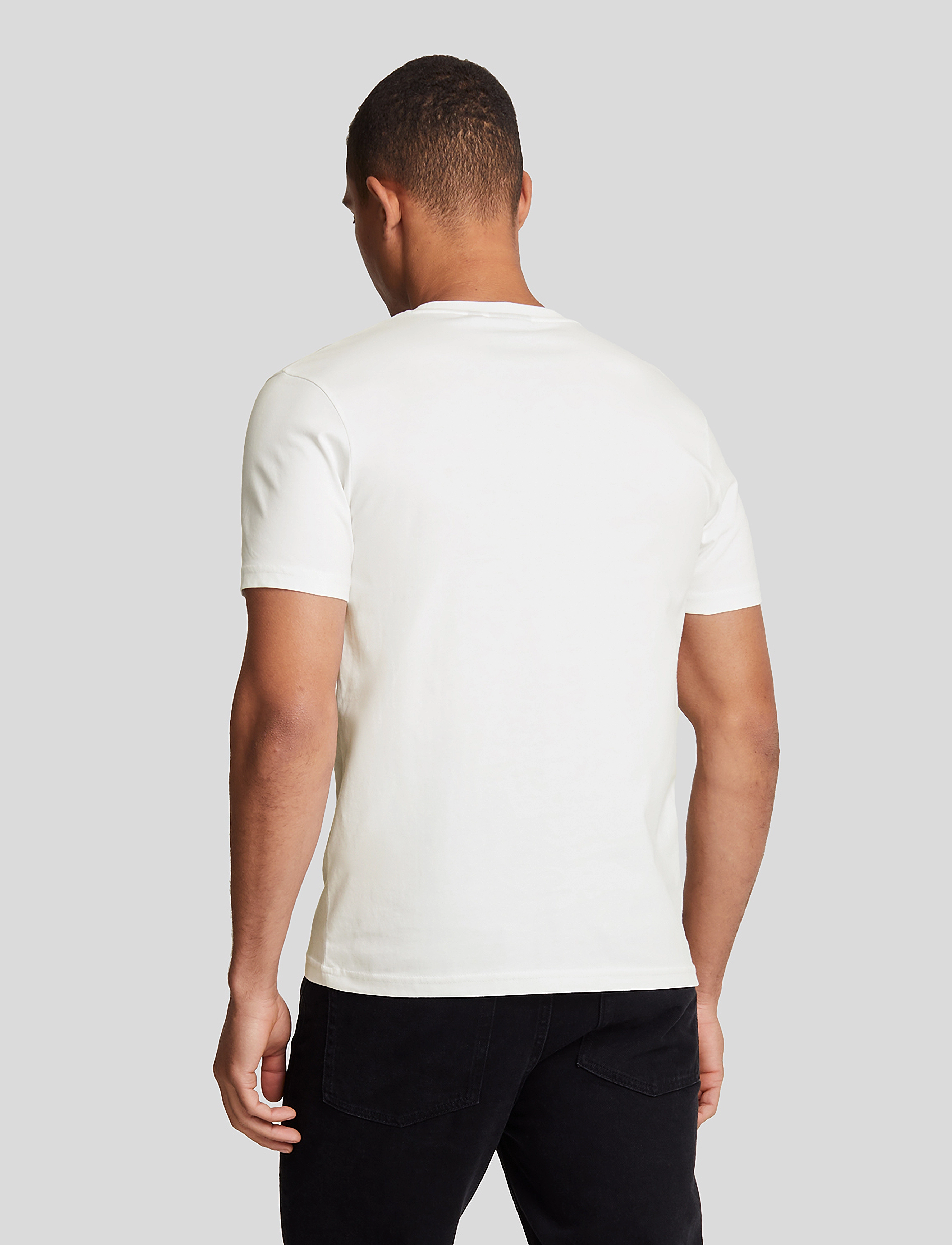 Lyle & Scott - Plain T-Shirt - t-shirts à manches courtes - white - 3