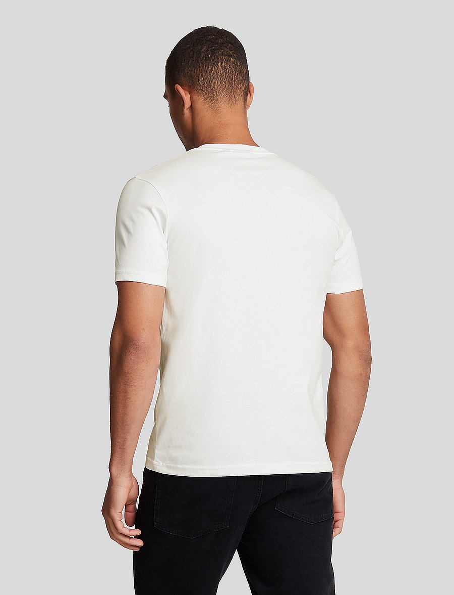 Lyle & Scott - Plain T-Shirt - t-shirts à manches courtes - white - 3