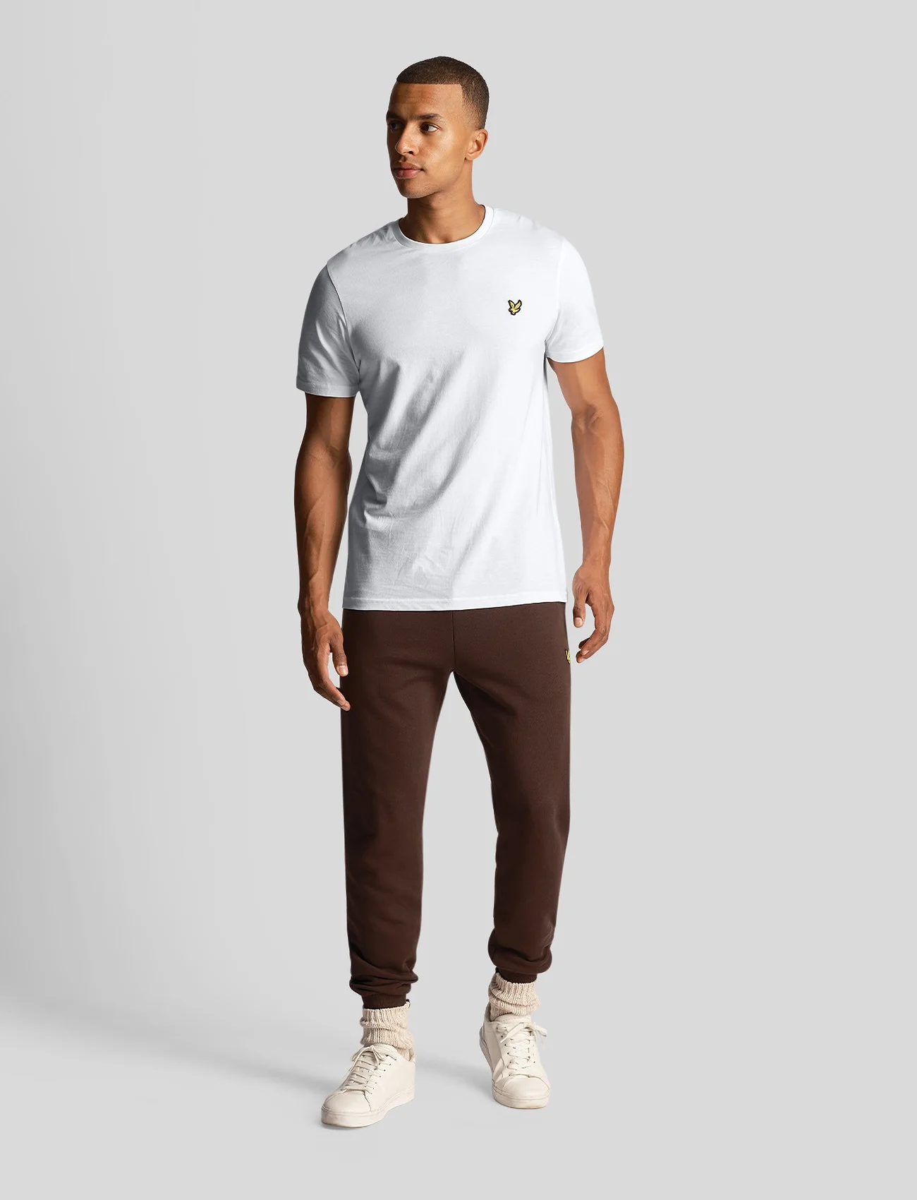 Lyle & Scott - Plain T-Shirt - t-krekli ar īsām piedurknēm - white - 4