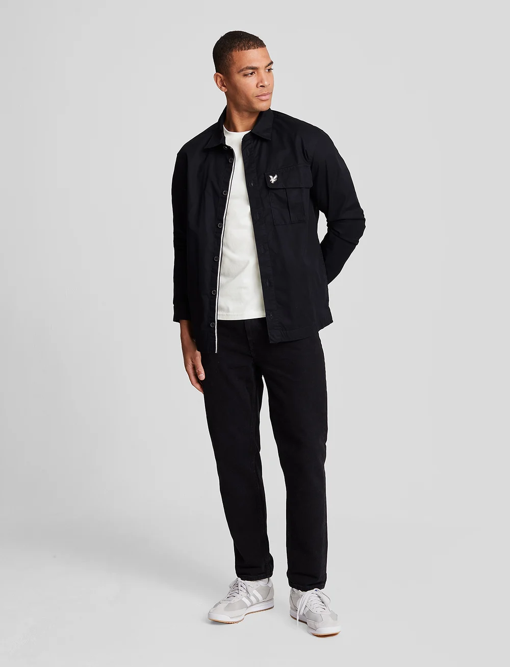 Lyle & Scott - Plain T-Shirt - kortærmede t-shirts - white - 5