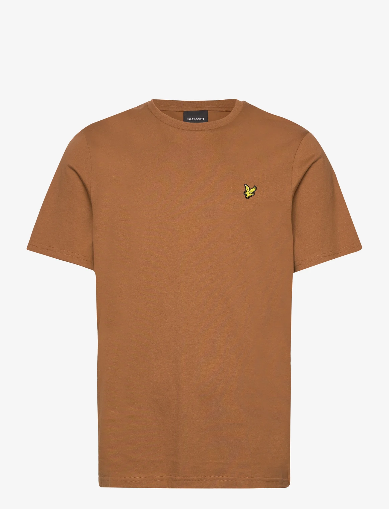 Lyle & Scott - Plain T-Shirt - najniższe ceny - x078 farrier bronze - 0