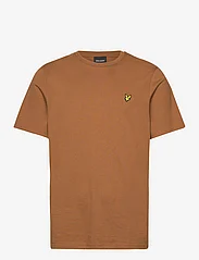 Lyle & Scott - Plain T-Shirt - najniższe ceny - x078 farrier bronze - 0