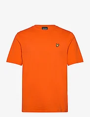 Lyle & Scott - Plain T-Shirt - laagste prijzen - x298 tangerine tango - 0