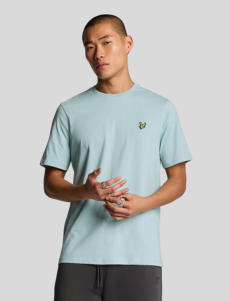 Lyle & Scott - Plain T-Shirt - kurzärmelig - x580 future blue - 0
