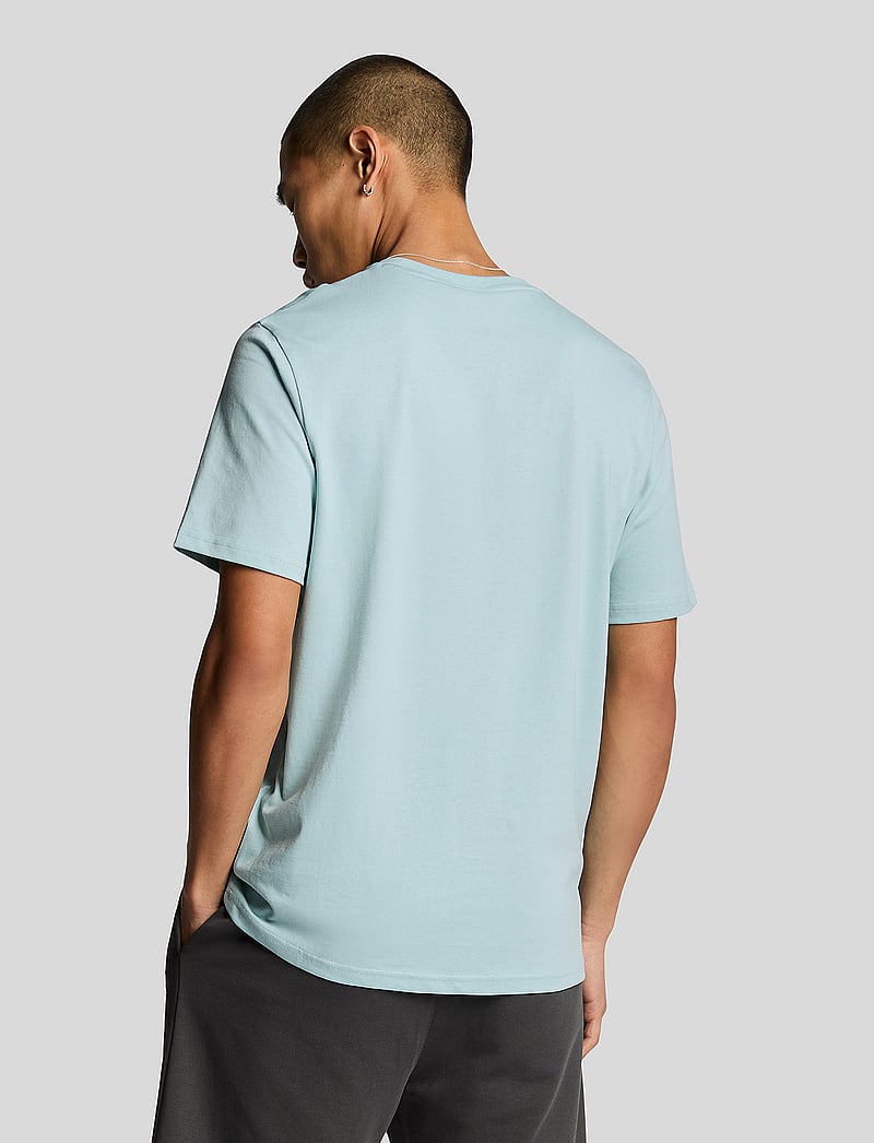 Lyle & Scott - Plain T-Shirt - kurzärmelig - x580 future blue - 3