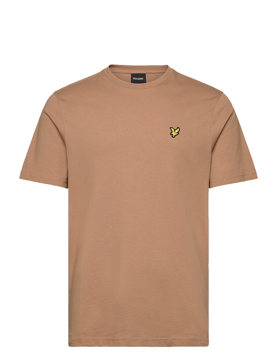 Lyle & Scott - Plain T-Shirt - kurzärmelig - x851 tigers eye - 1