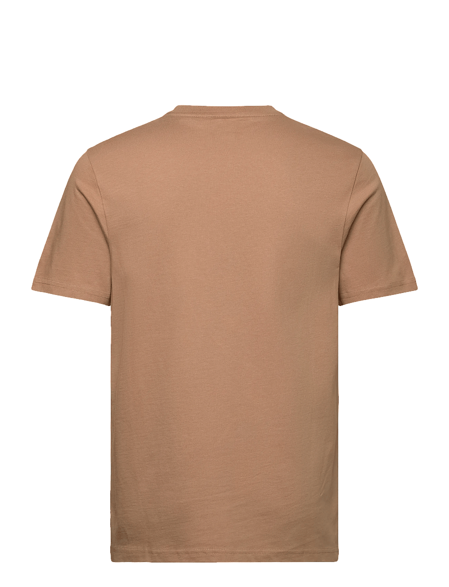 Lyle & Scott - Plain T-Shirt - kurzärmelig - x851 tigers eye - 2