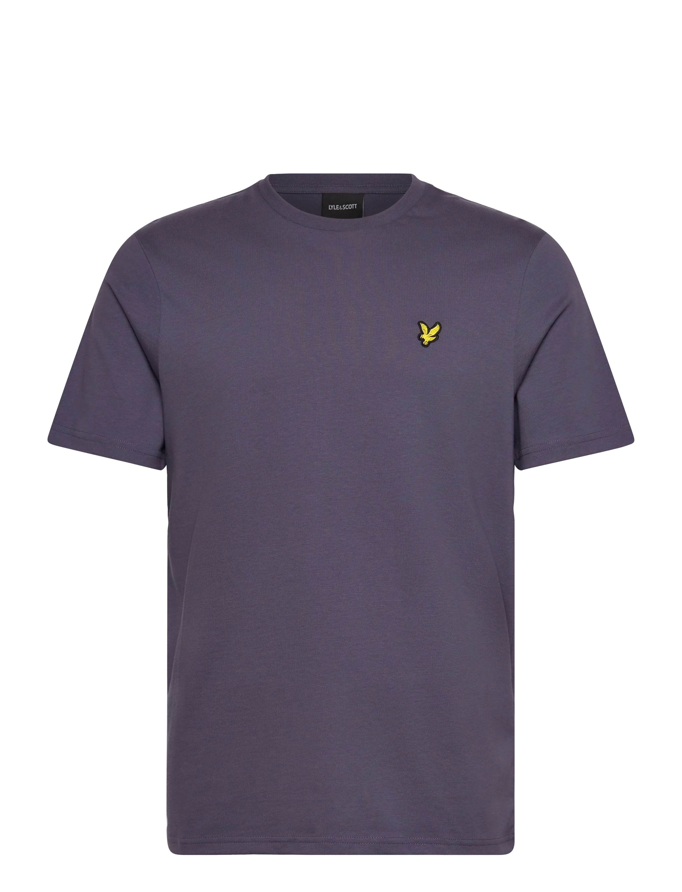 Lyle & Scott Plain T-Shirt - Odzież - X854 GRAYSTONE / blue