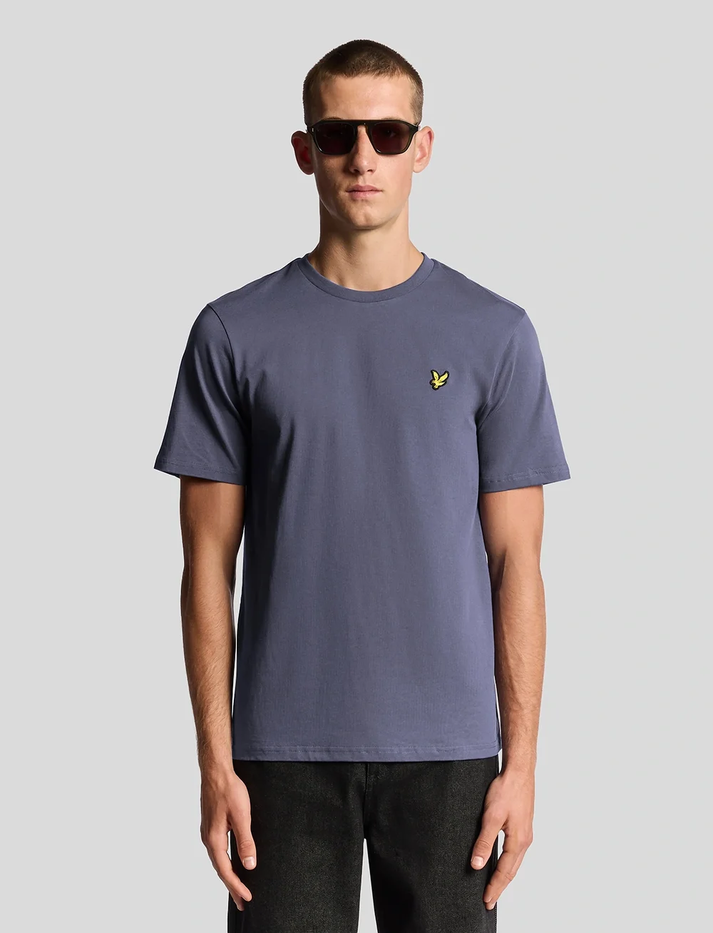 Lyle & Scott - Plain T-Shirt - short-sleeved t-shirts - x854 graystone - 0