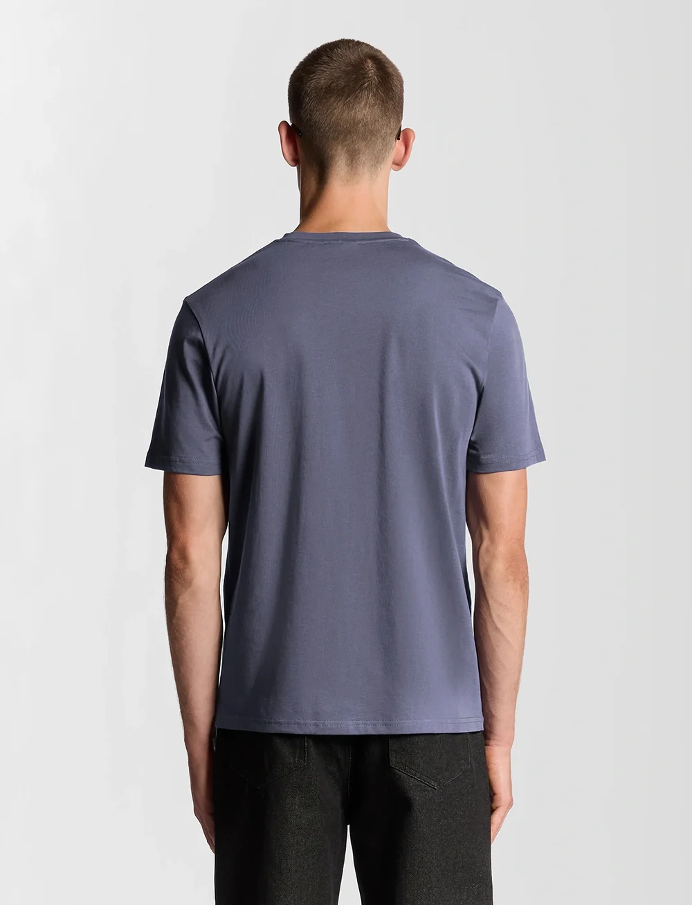 Lyle & Scott - Plain T-Shirt - short-sleeved t-shirts - x854 graystone - 3