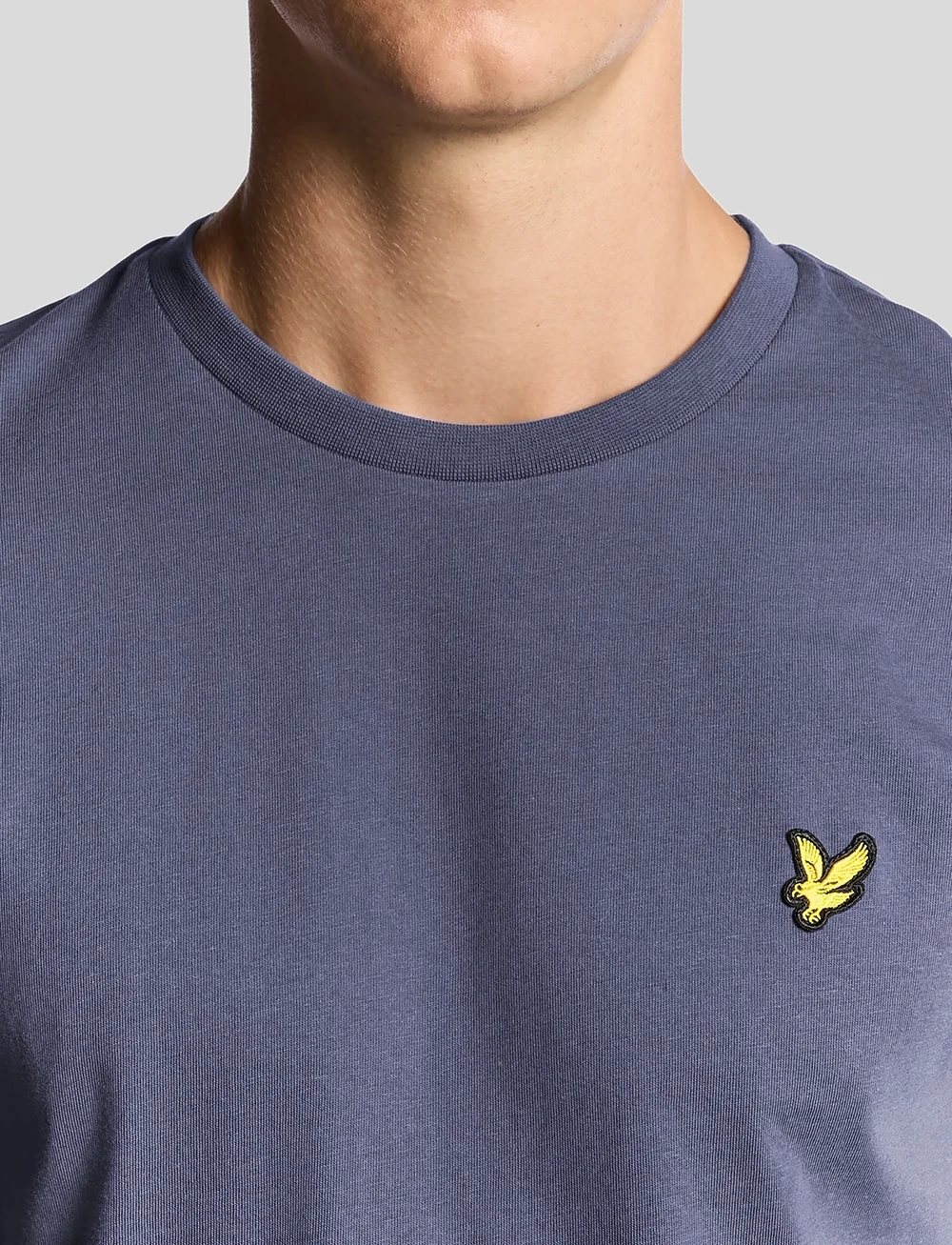 Lyle & Scott - Plain T-Shirt - short-sleeved t-shirts - x854 graystone - 4