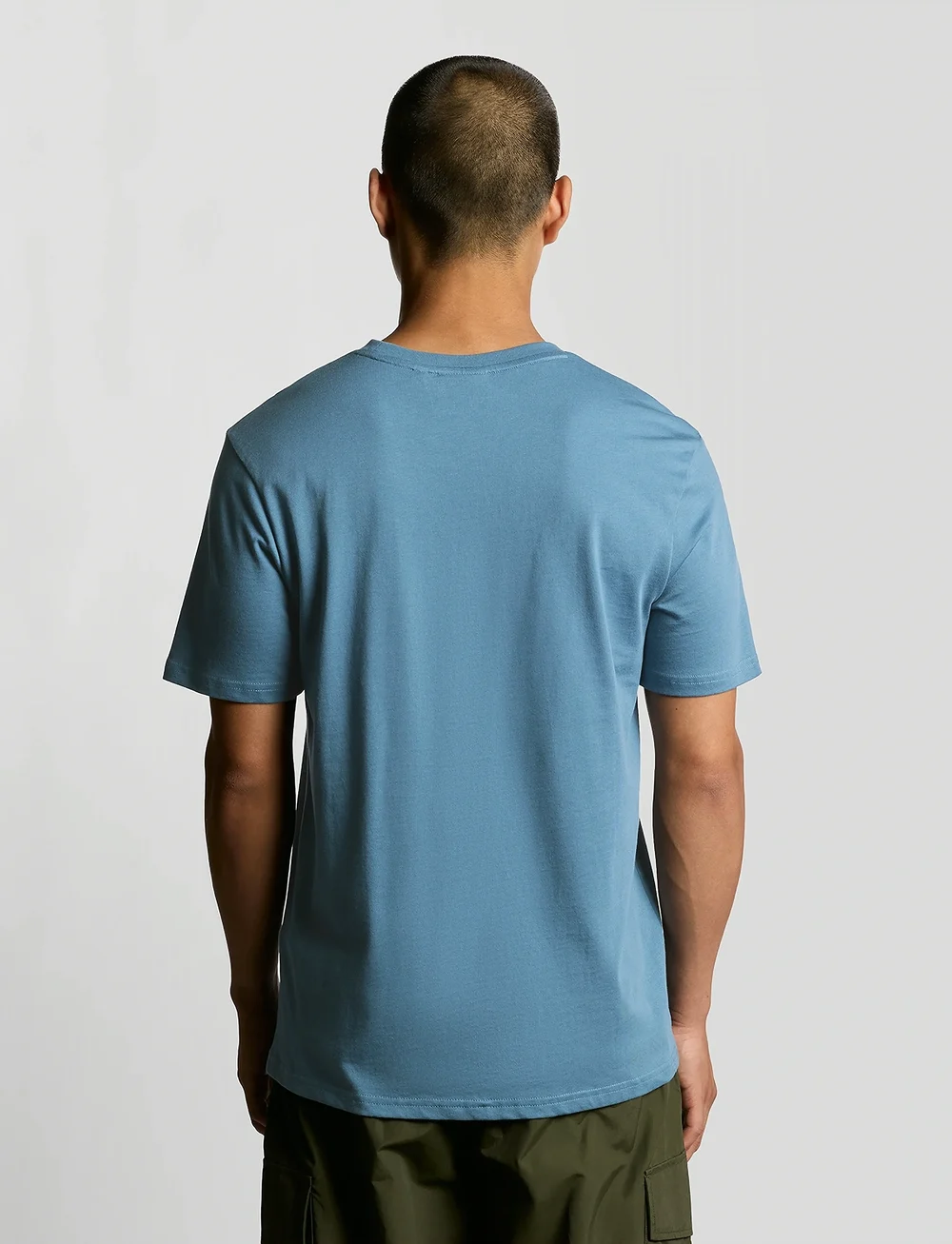 Lyle & Scott - Plain T-Shirt - short-sleeved t-shirts - x861 ocean sky - 3