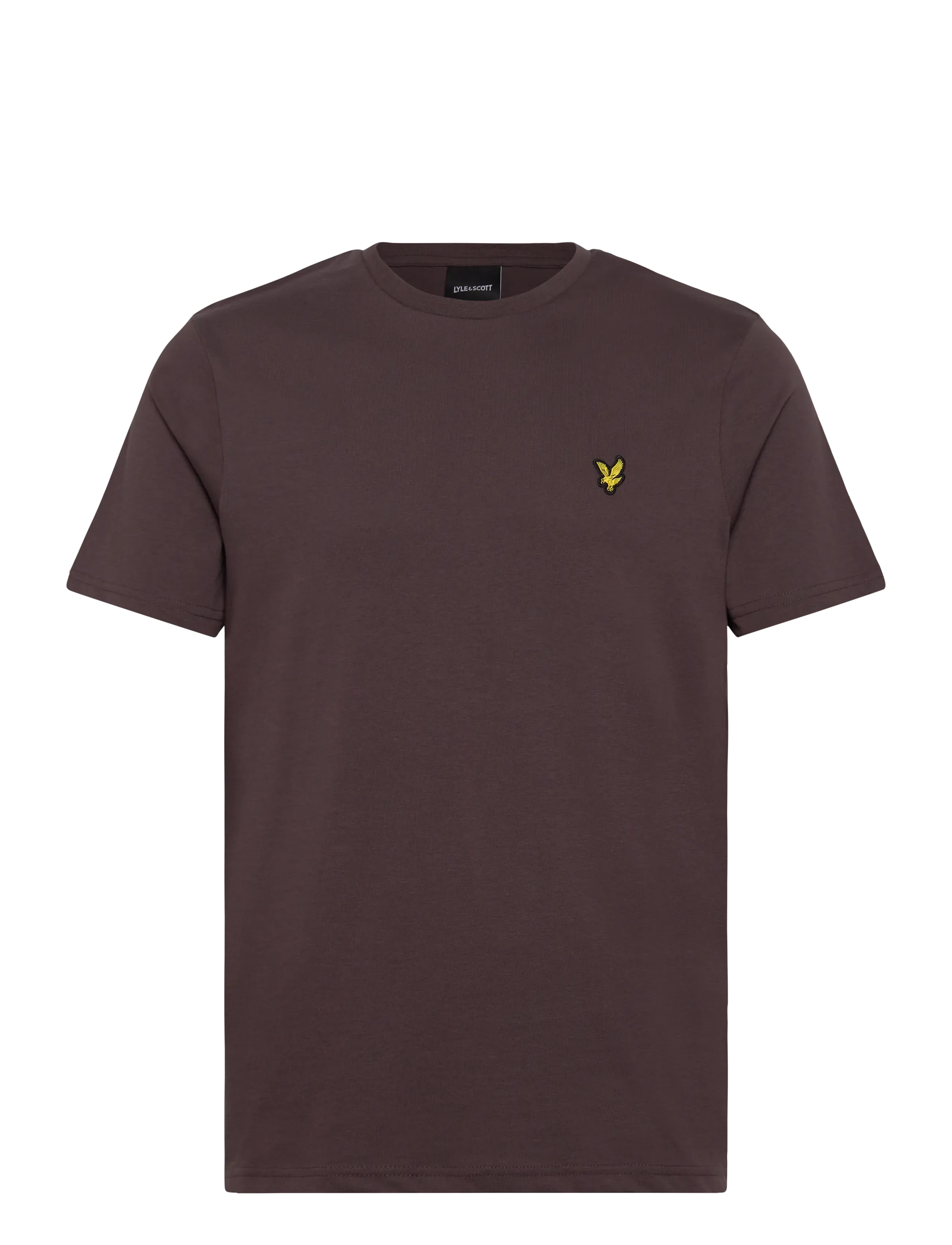 Lyle & Scott Plain T-Shirt - Odzież - X863 ESPRESSO / brown