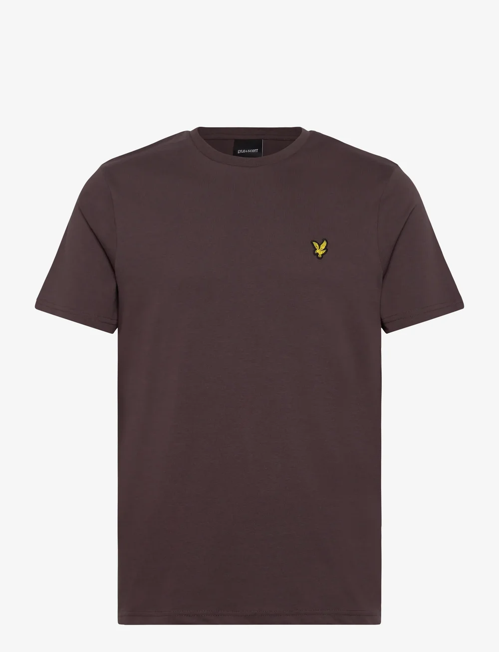 Lyle & Scott - Plain T-Shirt - short-sleeved t-shirts - x863 espresso - 1