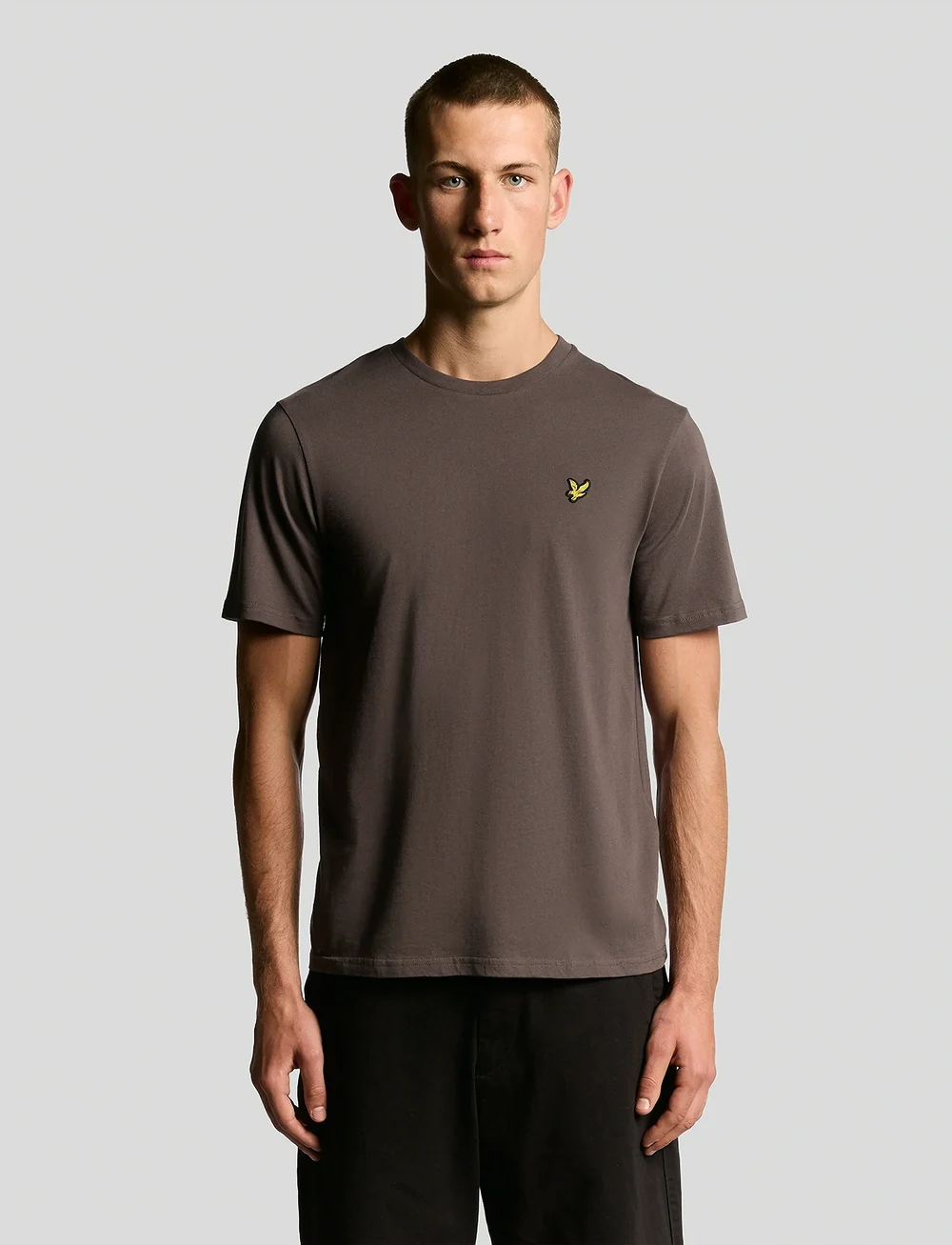 Lyle & Scott - Plain T-Shirt - short-sleeved t-shirts - x863 espresso - 0