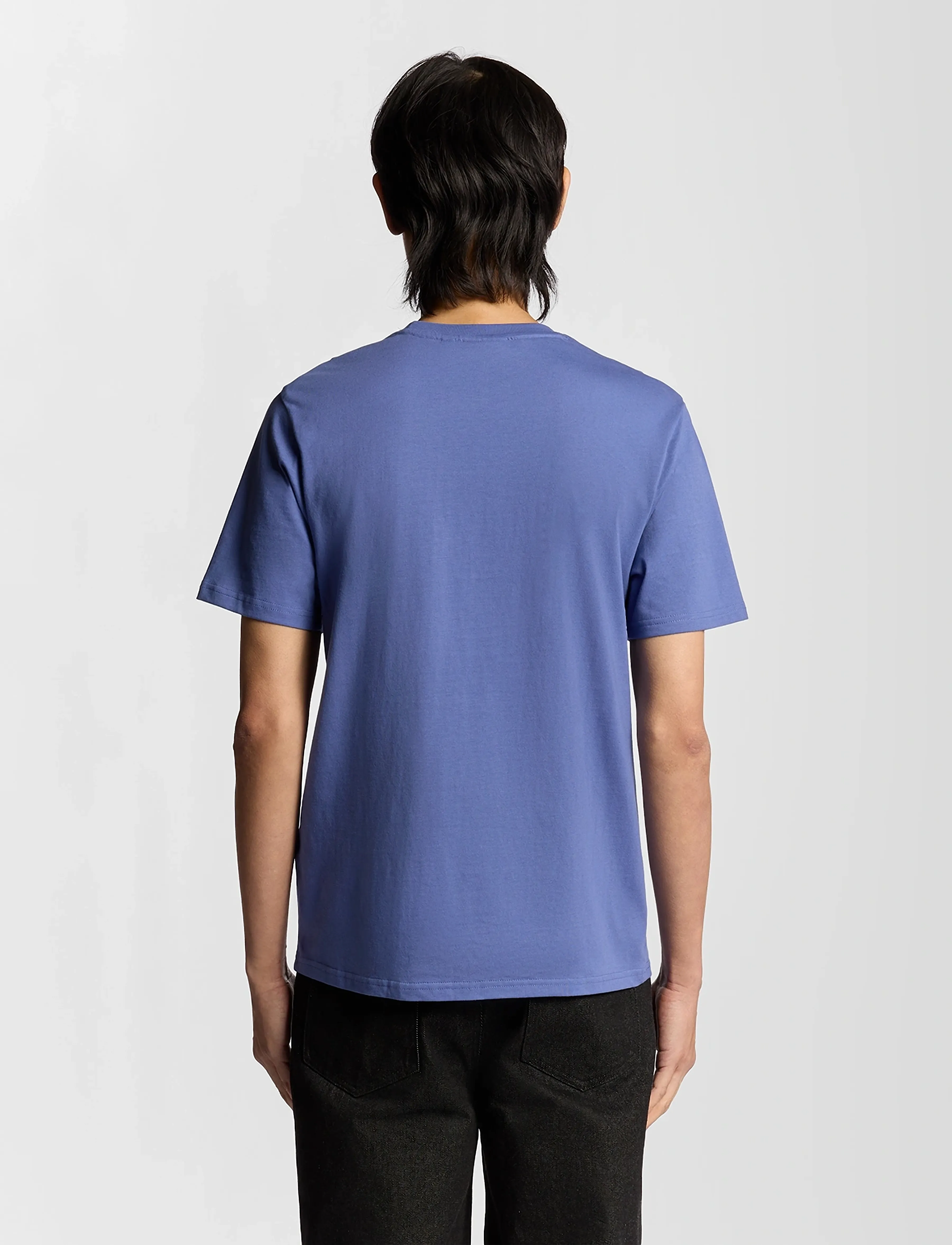Lyle & Scott - Plain T-Shirt - kortärmade t-shirts - x876 twilight - 2