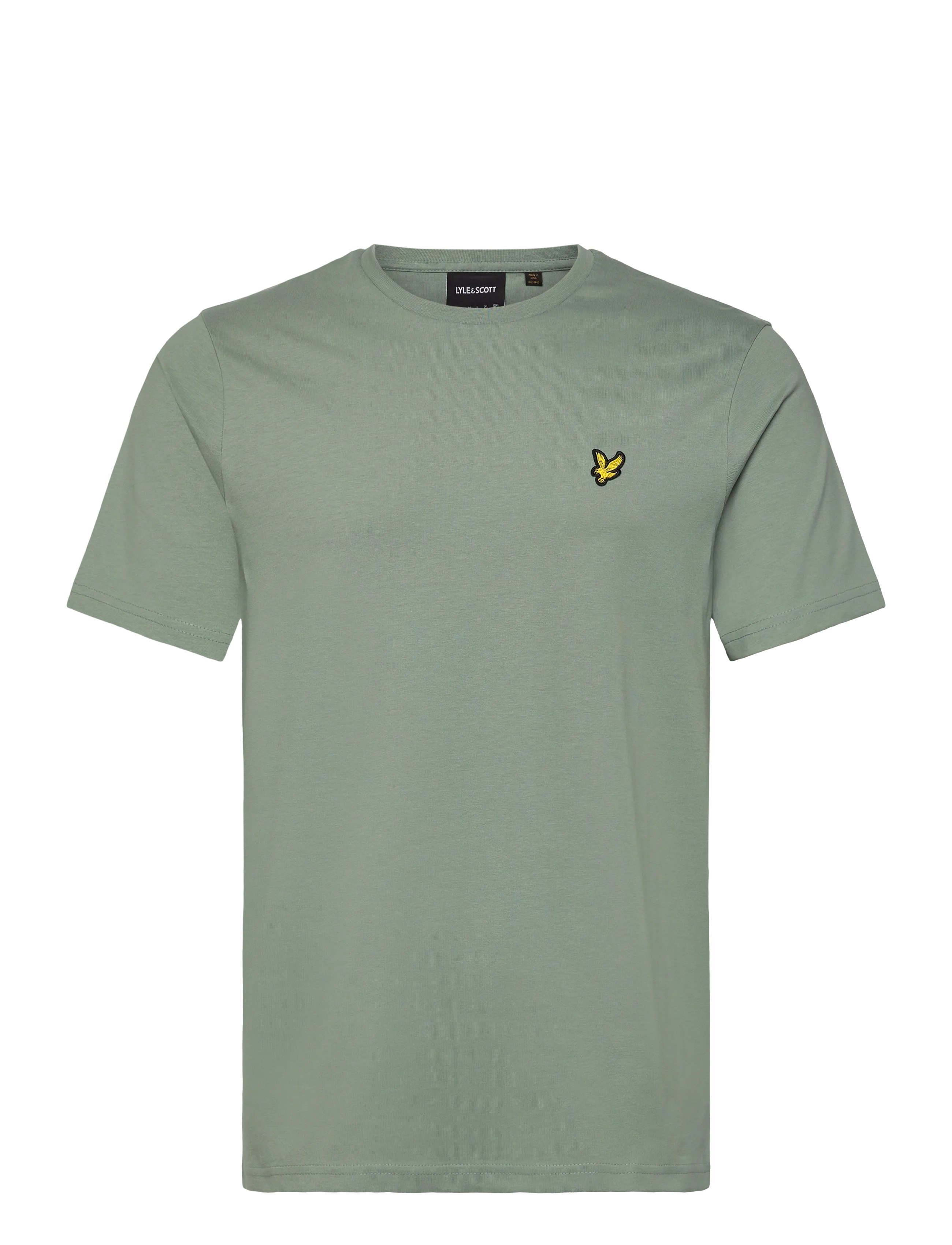 Lyle & Scott Plain T-Shirt - Odzież - X882 COLD MINT / green