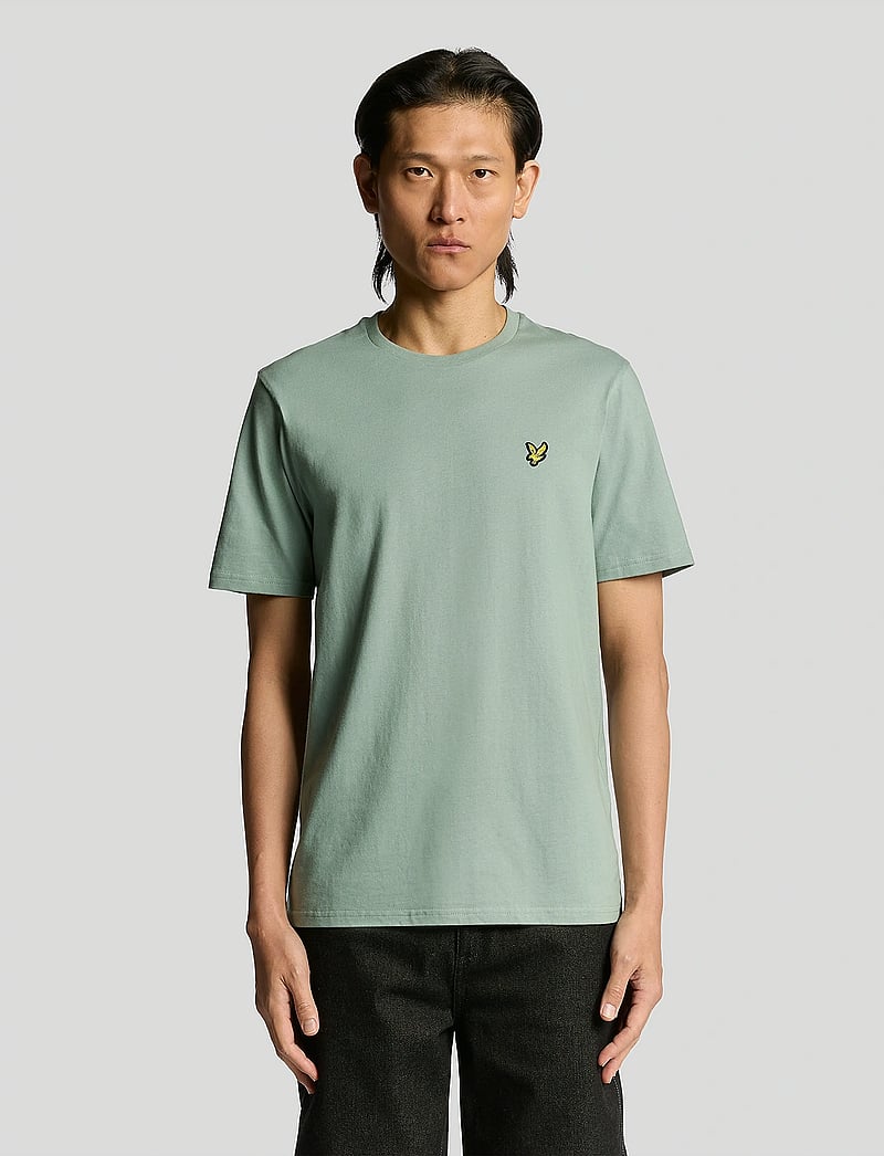 Lyle & Scott - Plain T-Shirt - kortærmede t-shirts - x882 cold mint - 0