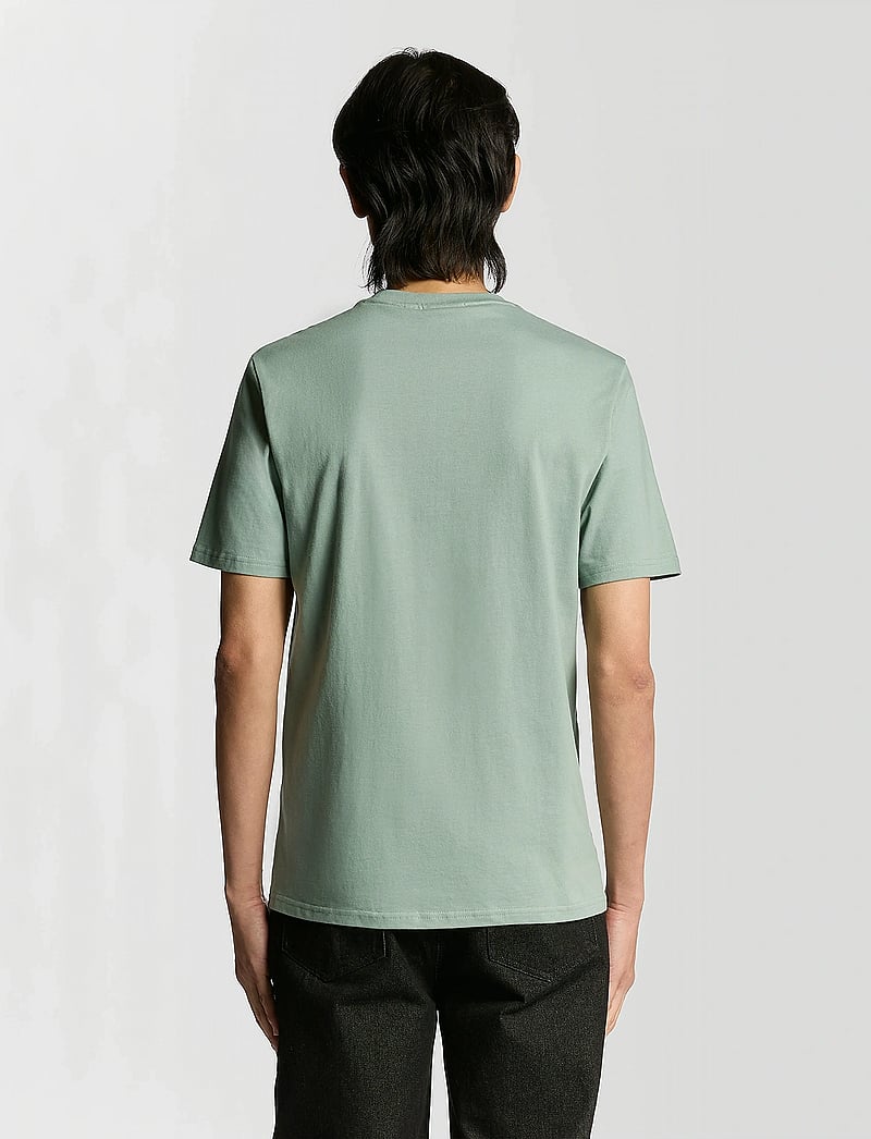 Lyle & Scott - Plain T-Shirt - kortærmede t-shirts - x882 cold mint - 3