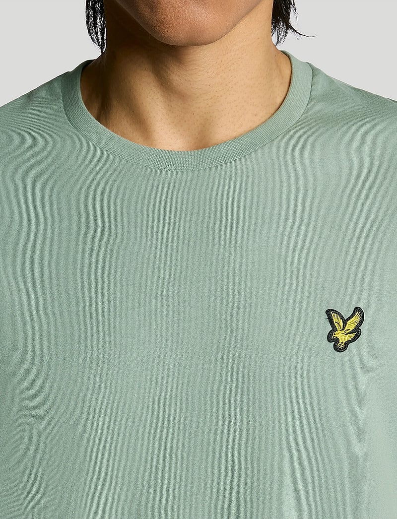 Lyle & Scott - Plain T-Shirt - kortærmede t-shirts - x882 cold mint - 5