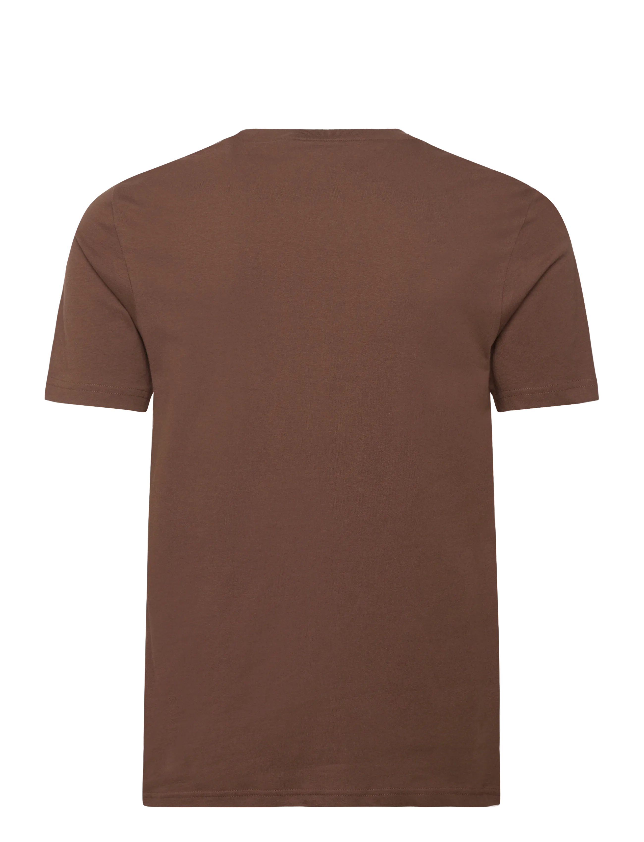 Lyle & Scott - Plain T-Shirt - laveste priser - y045 bottle brown - 2
