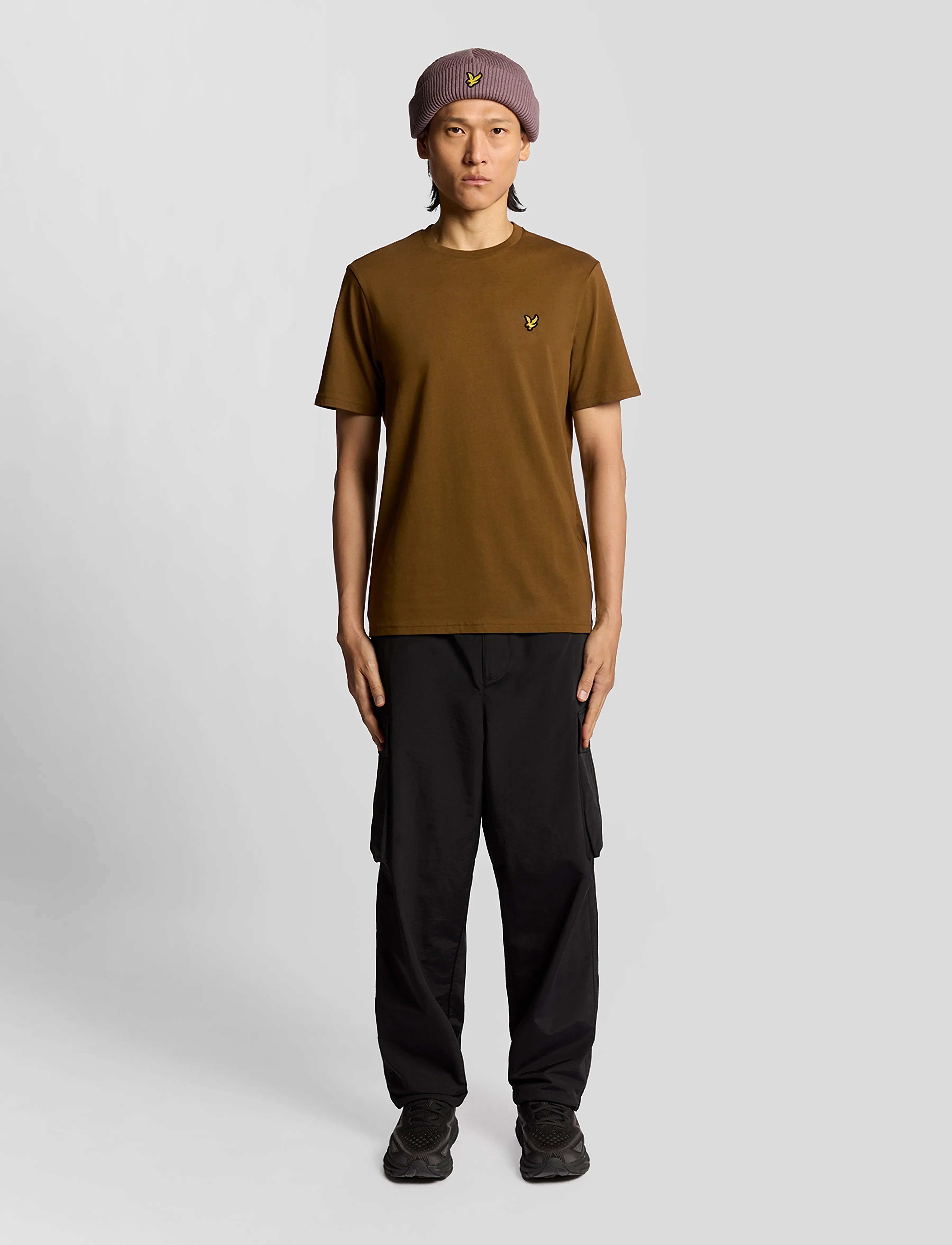 Lyle & Scott - Plain T-Shirt - short-sleeved t-shirts - y048 tree green - 5