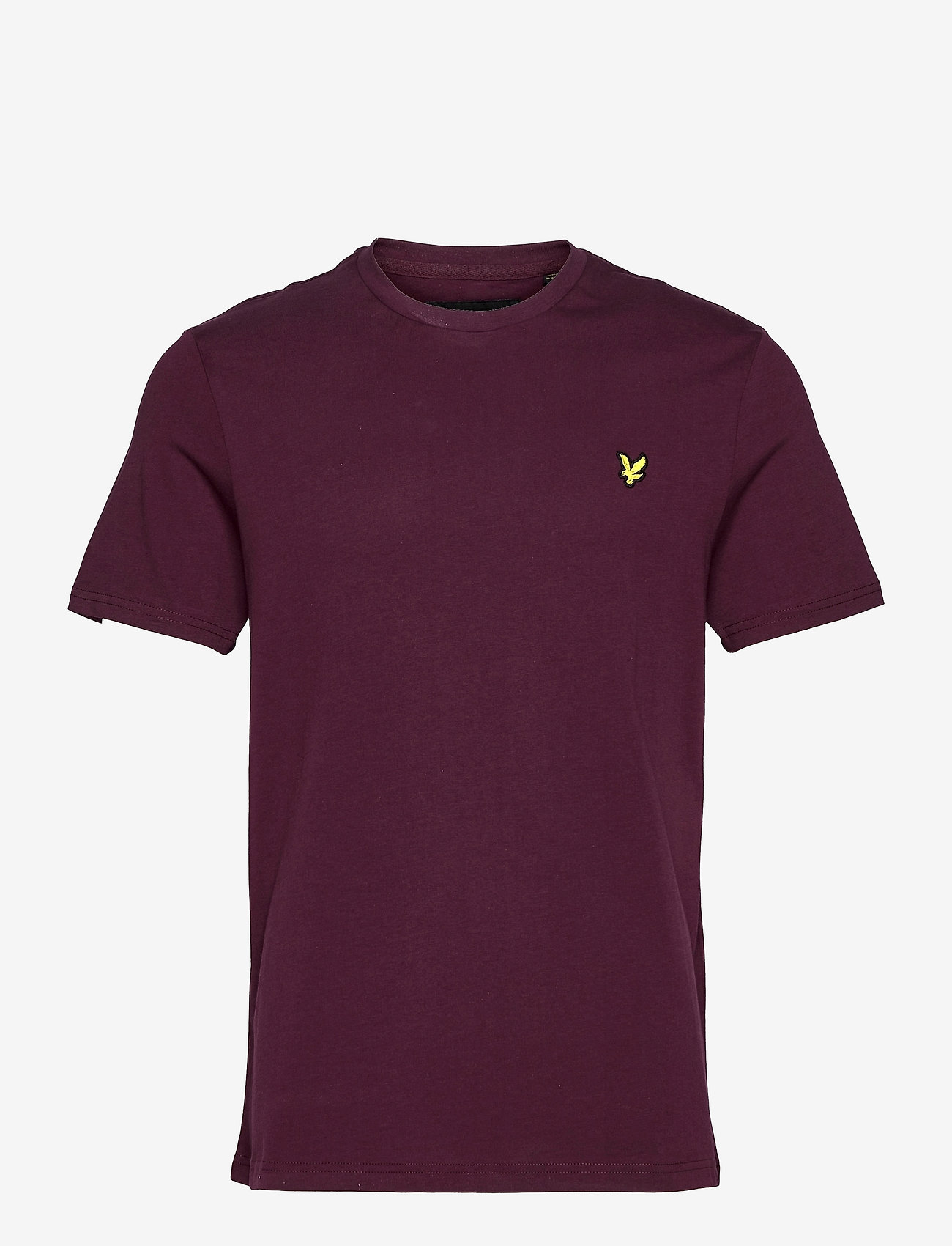 Lyle & Scott - Plain T-Shirt - kortærmede t-shirts - z562 burgundy - 1