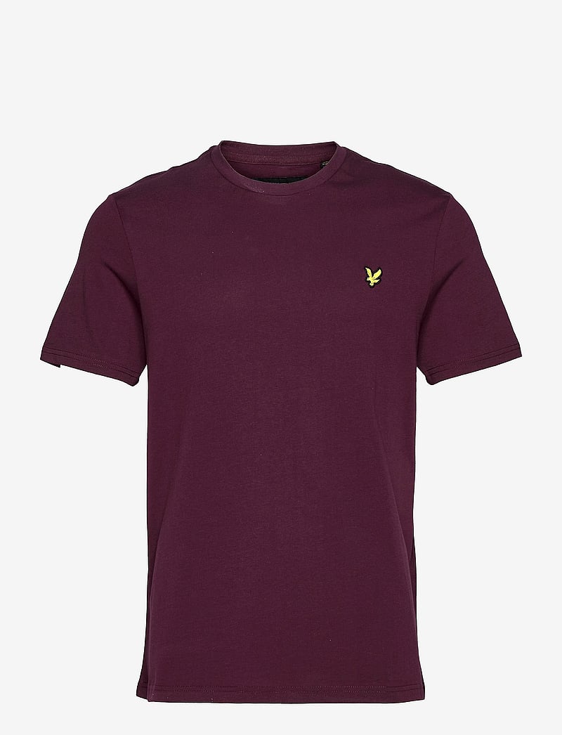 Lyle & Scott - Plain T-Shirt - kurzärmelig - z562 burgundy - 1
