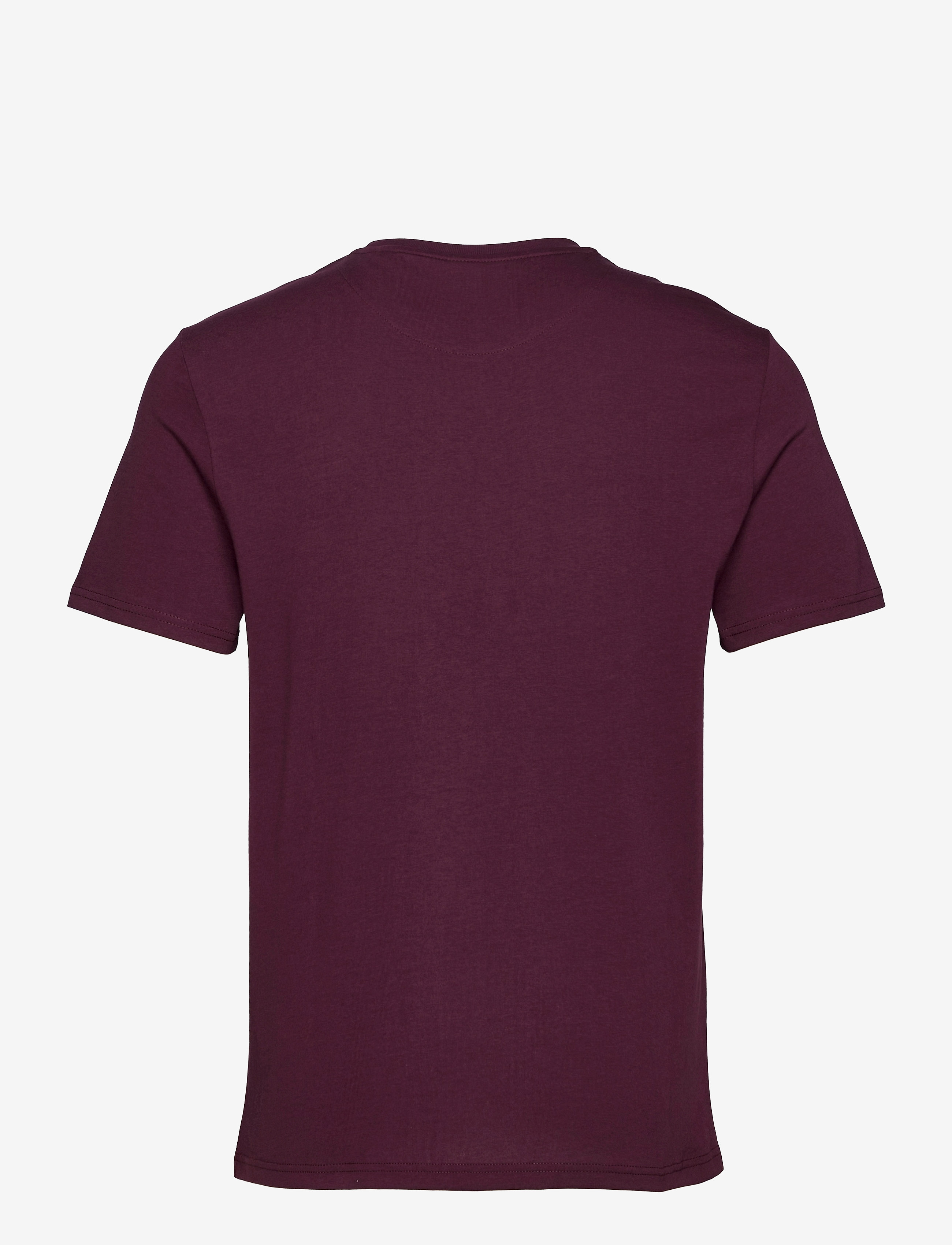 Lyle & Scott - Plain T-Shirt - short-sleeved t-shirts - z562 burgundy - 2