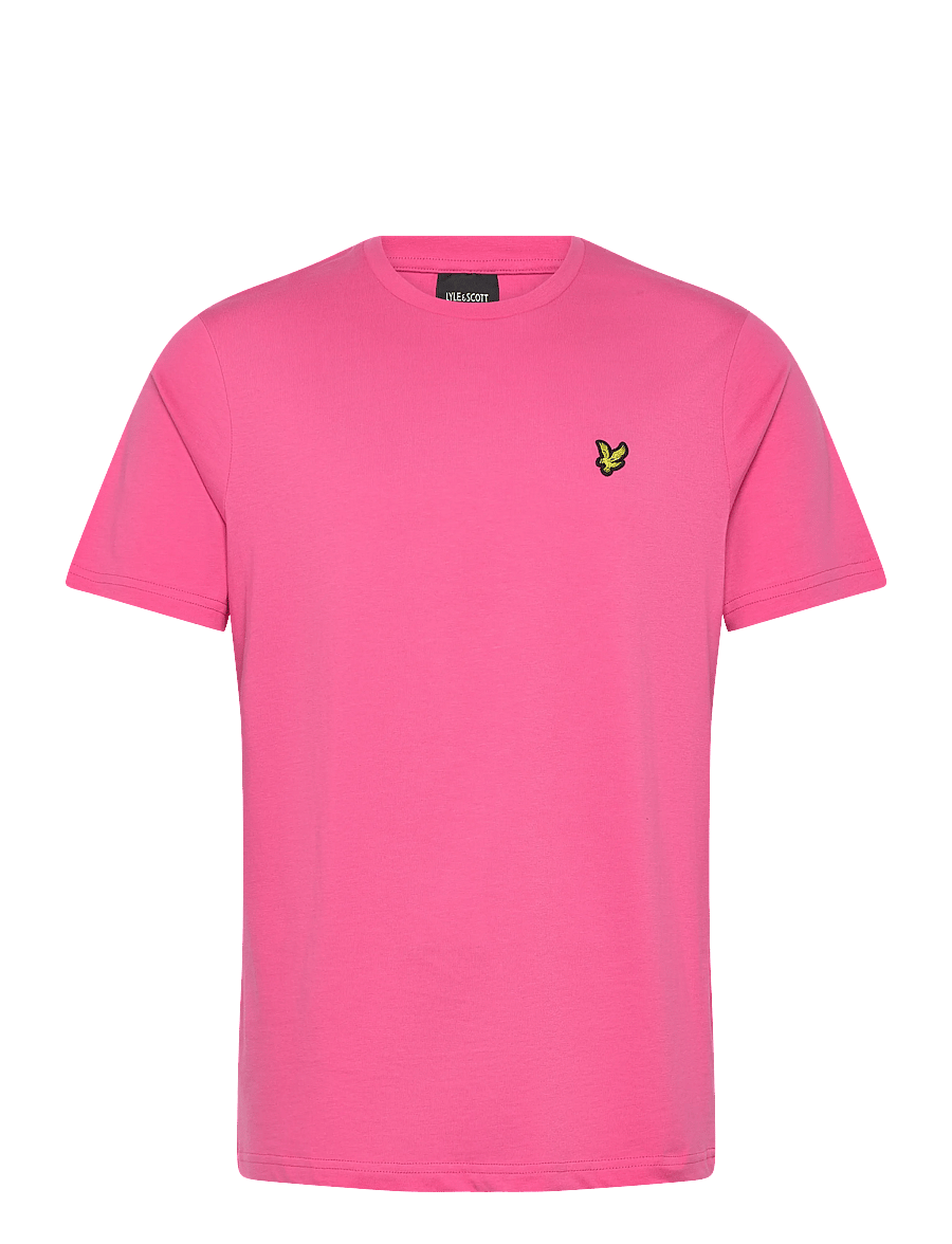 Lyle & Scott - Plain T-Shirt - kortärmade t-shirts - hot pink - 1