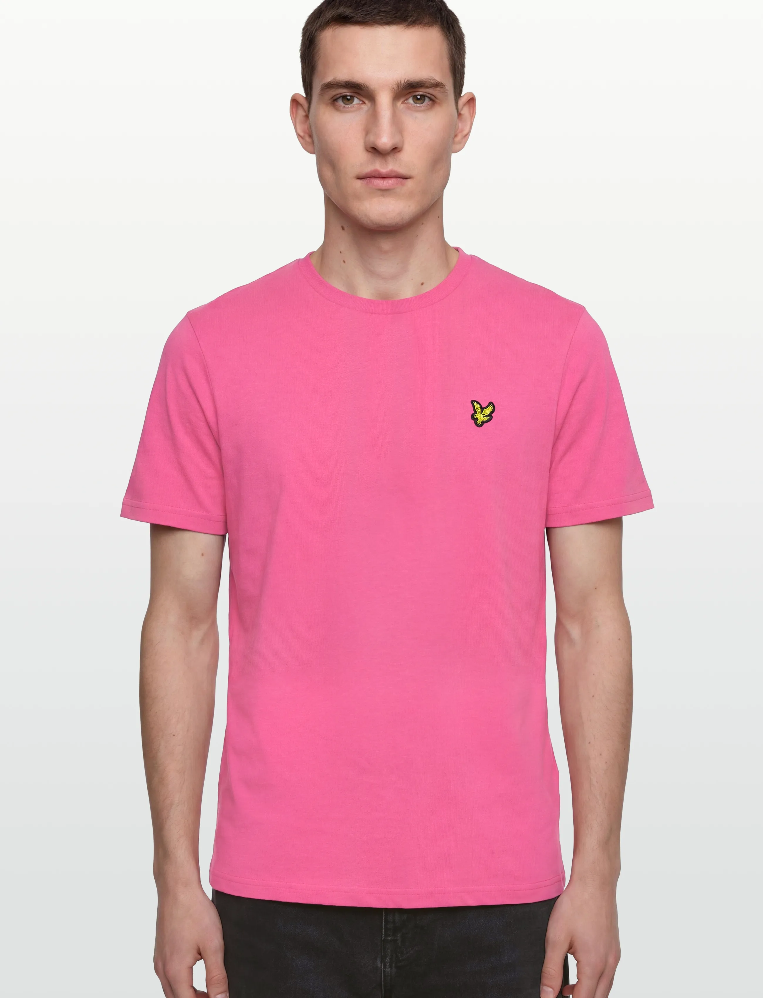 Lyle & Scott - Plain T-Shirt - krótki rękaw - hot pink - 3
