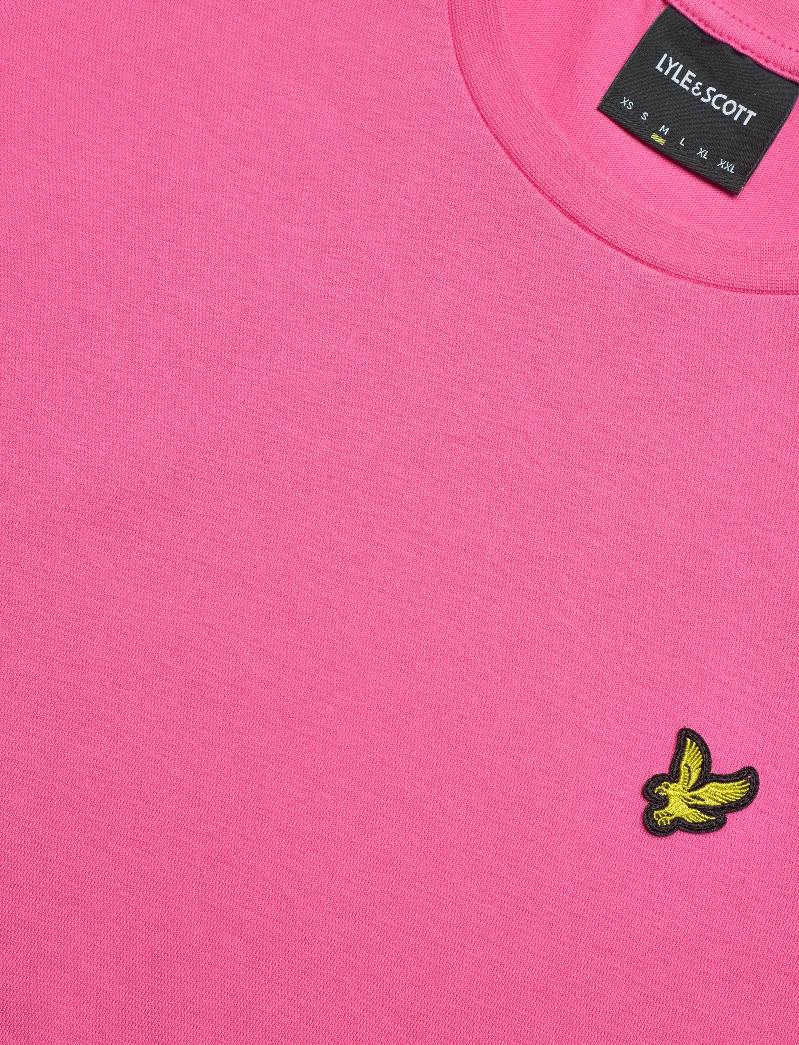 Lyle & Scott - Plain T-Shirt - krótki rękaw - hot pink - 5