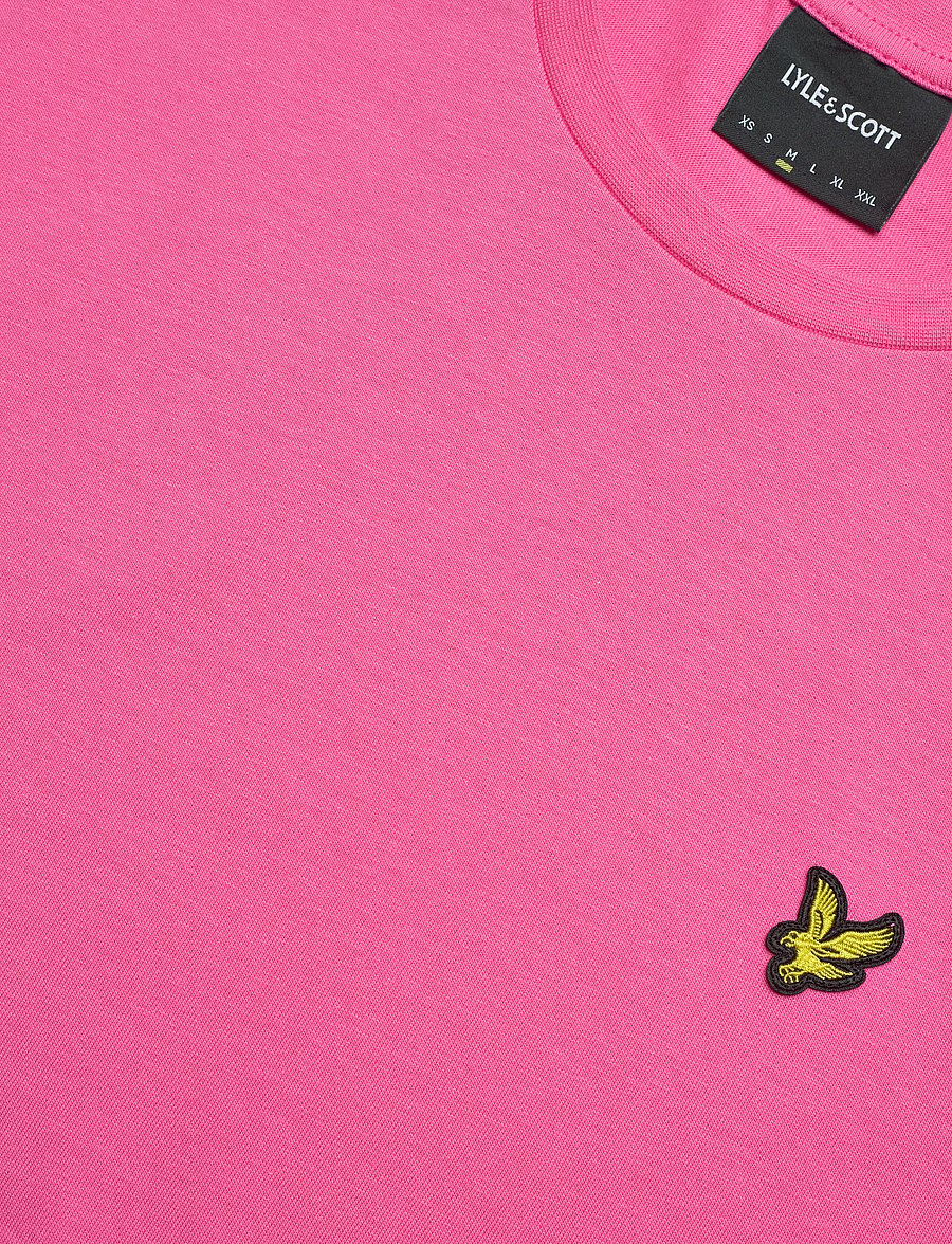 Lyle & Scott - Plain T-Shirt - kortärmade t-shirts - hot pink - 5