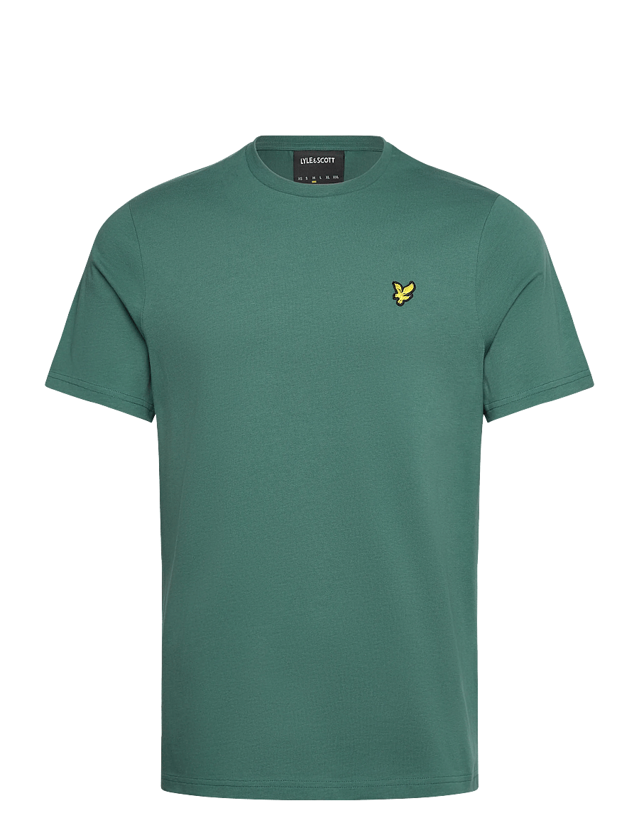 Lyle & Scott - Plain T-Shirt - kurzärmelige t-shirts - w130 everglade - 1